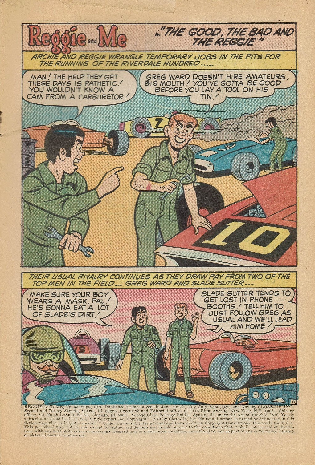 Read online Reggie and Me (1966) comic -  Issue #43 - 3
