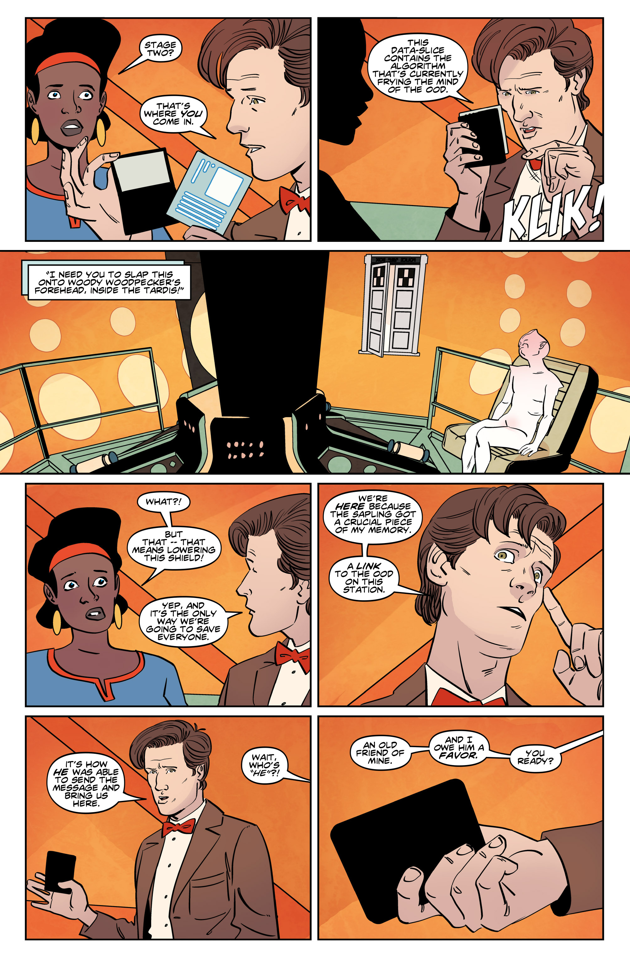 Read online Doctor Who: The Eleventh Doctor Year Three comic -  Issue #5 - 21