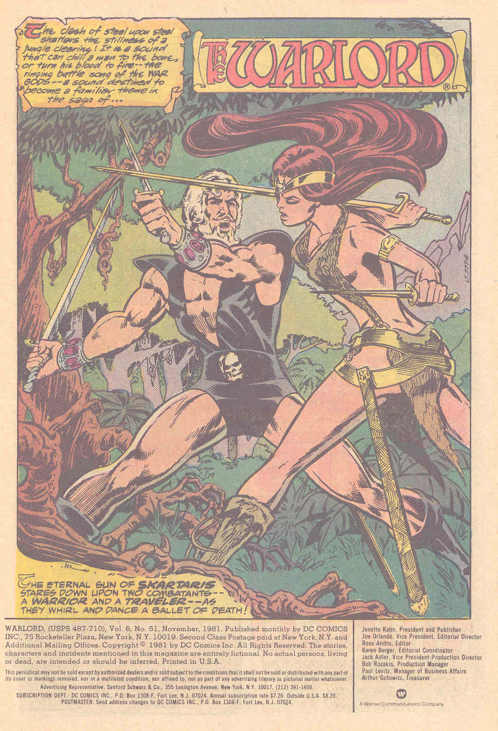 Read online Warlord (1976) comic -  Issue #51 - 2