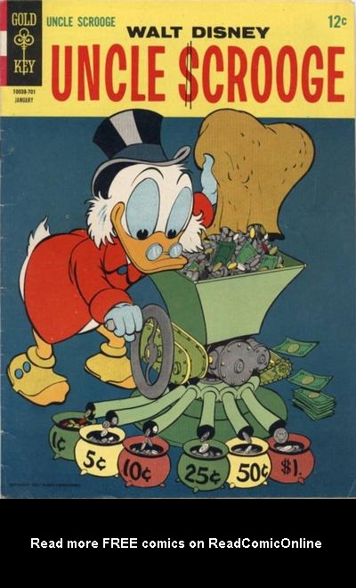 Read online Uncle Scrooge (1953) comic -  Issue #67 - 1
