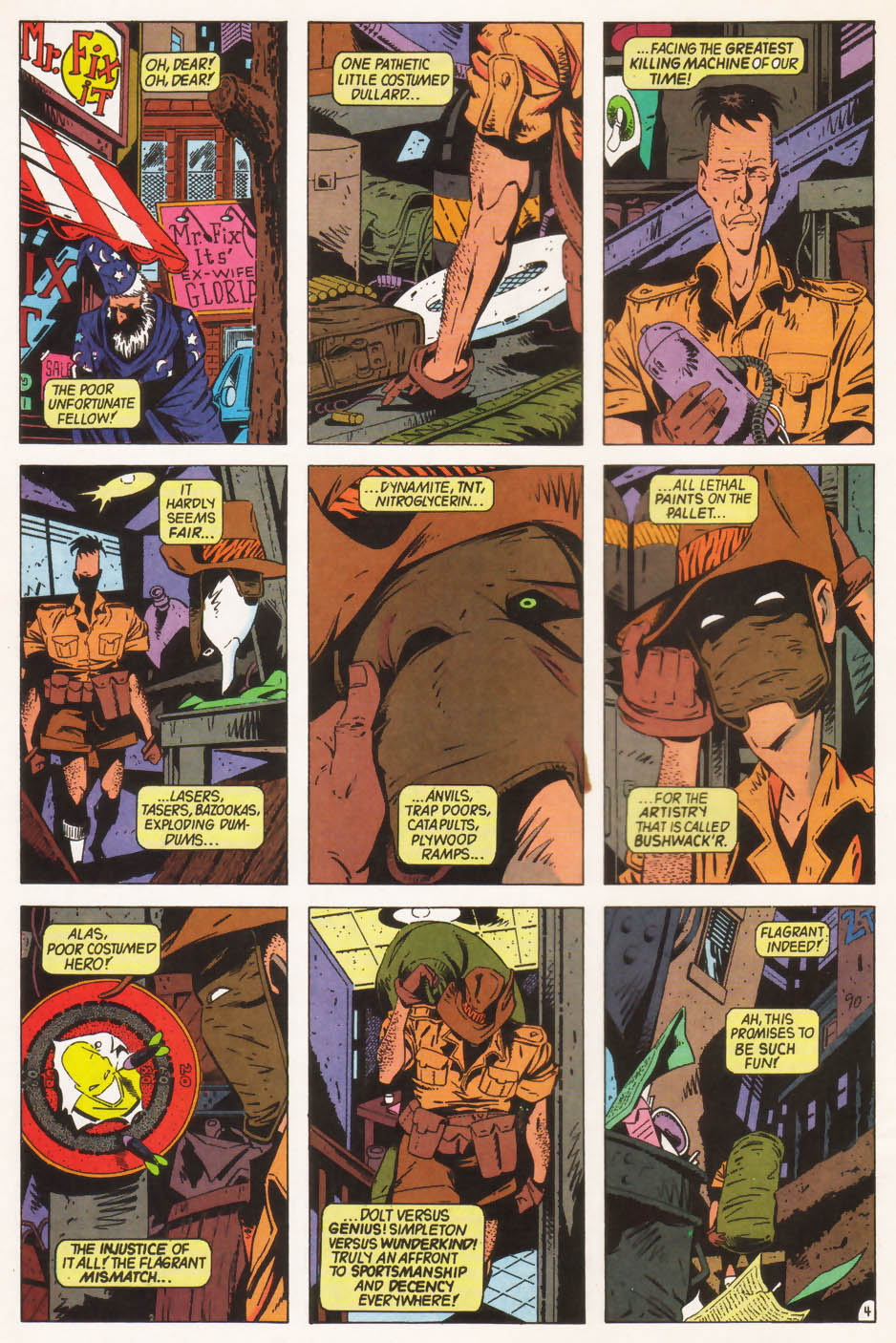 Read online Heckler comic -  Issue #4 - 5