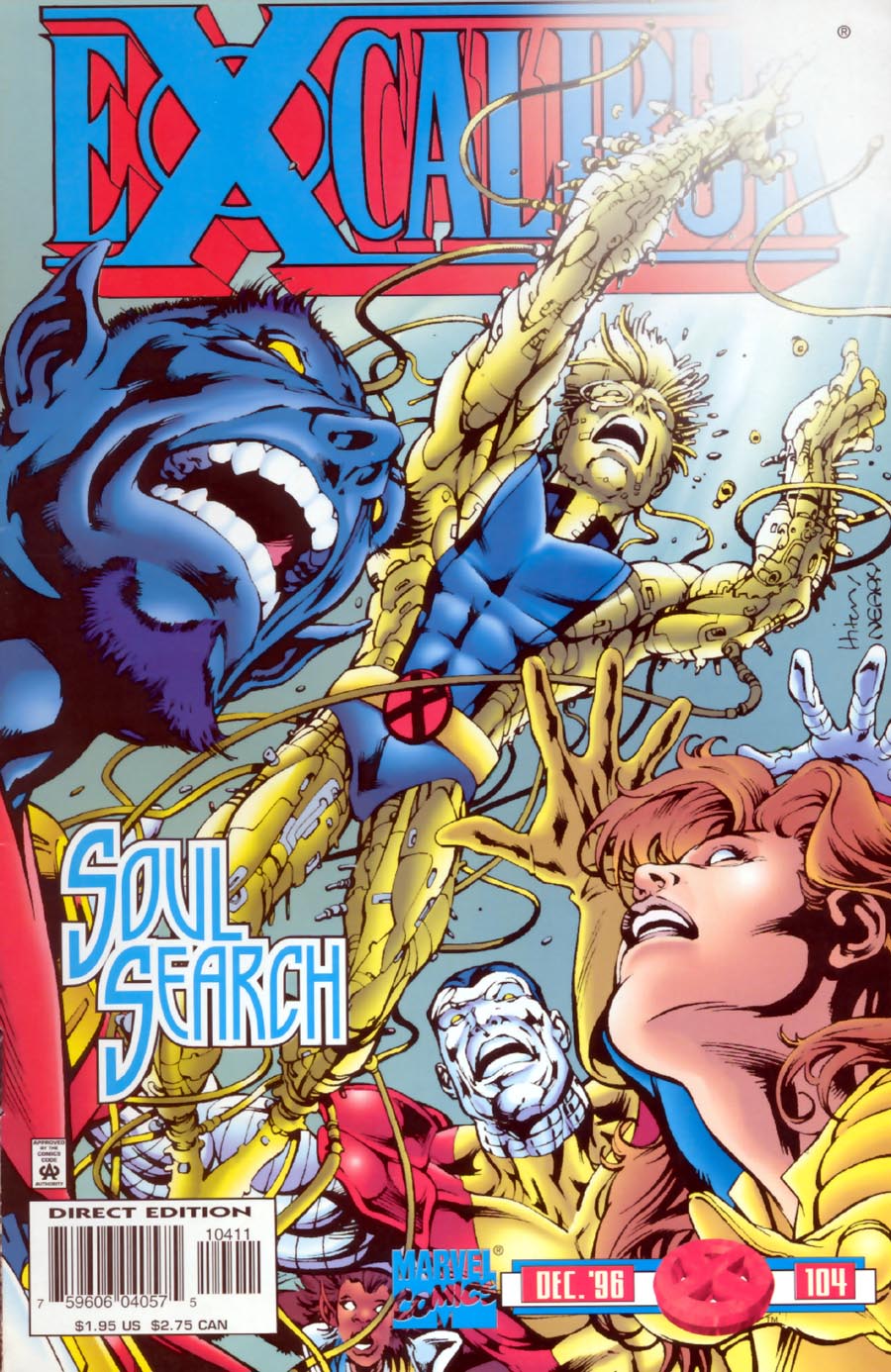 Read online Excalibur (1988) comic -  Issue #104 - 1