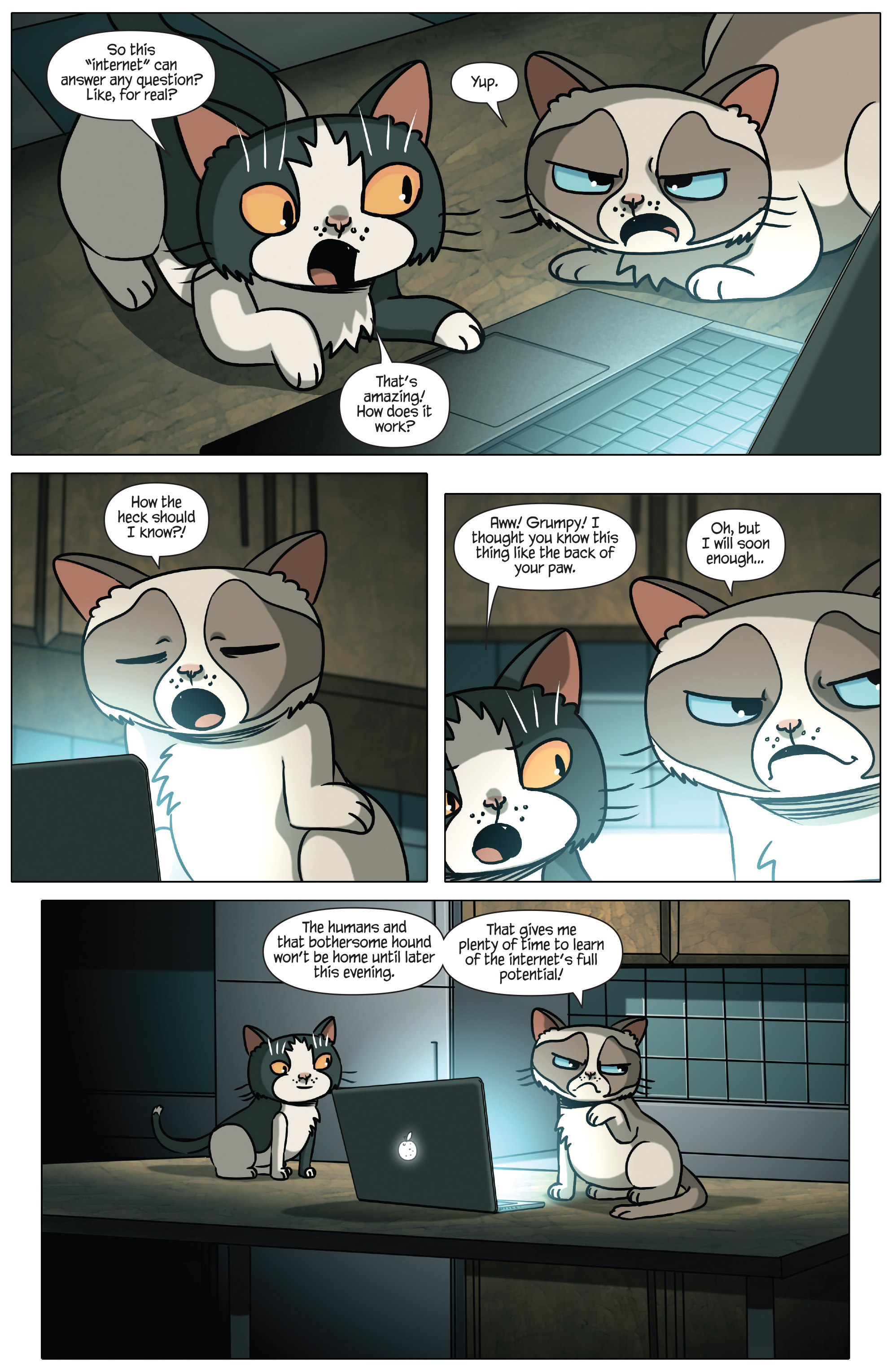 Read online Grumpy Cat & Pokey comic -  Issue #5 - 4
