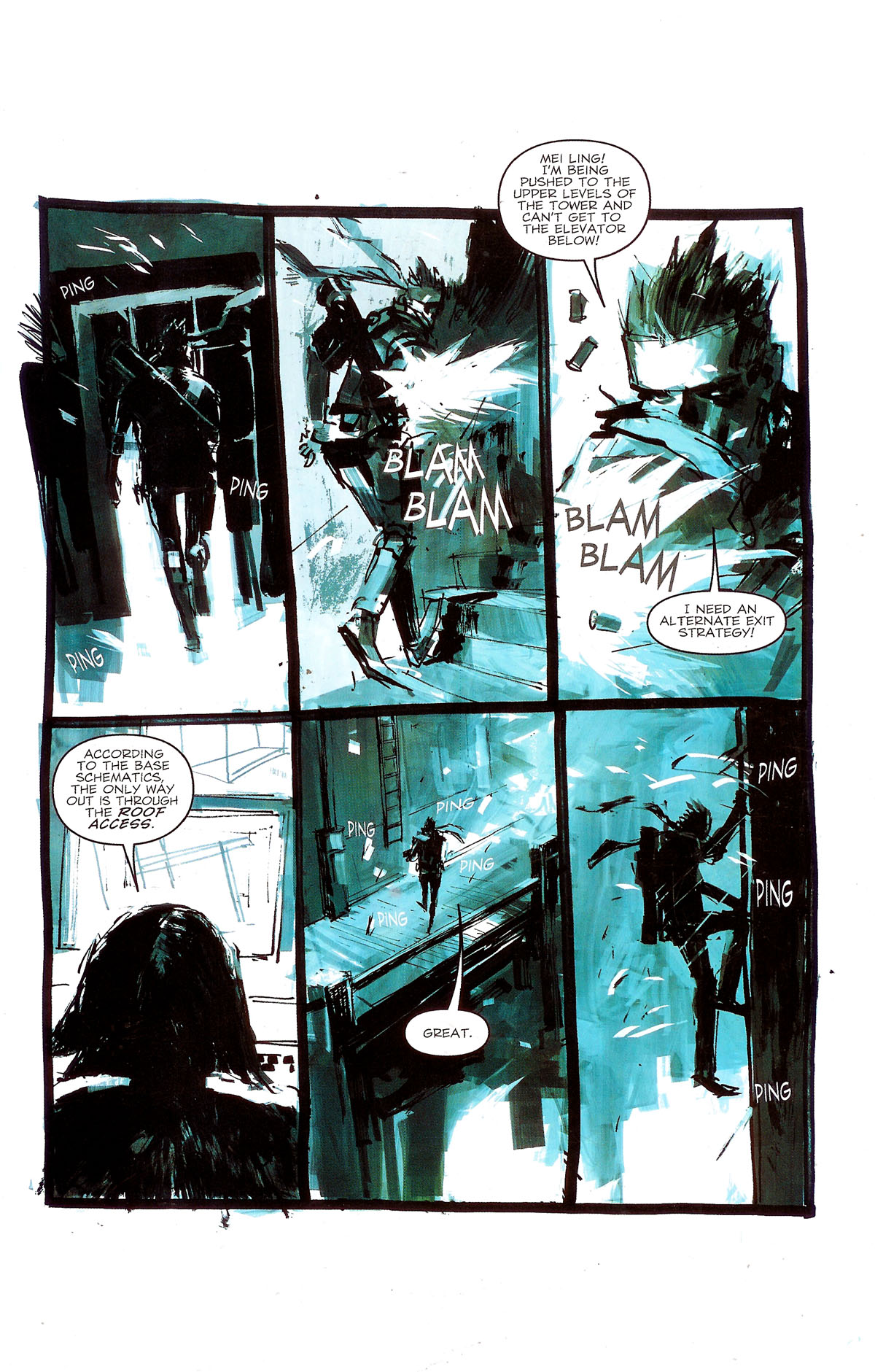 Read online Metal Gear Solid comic -  Issue #9 - 21