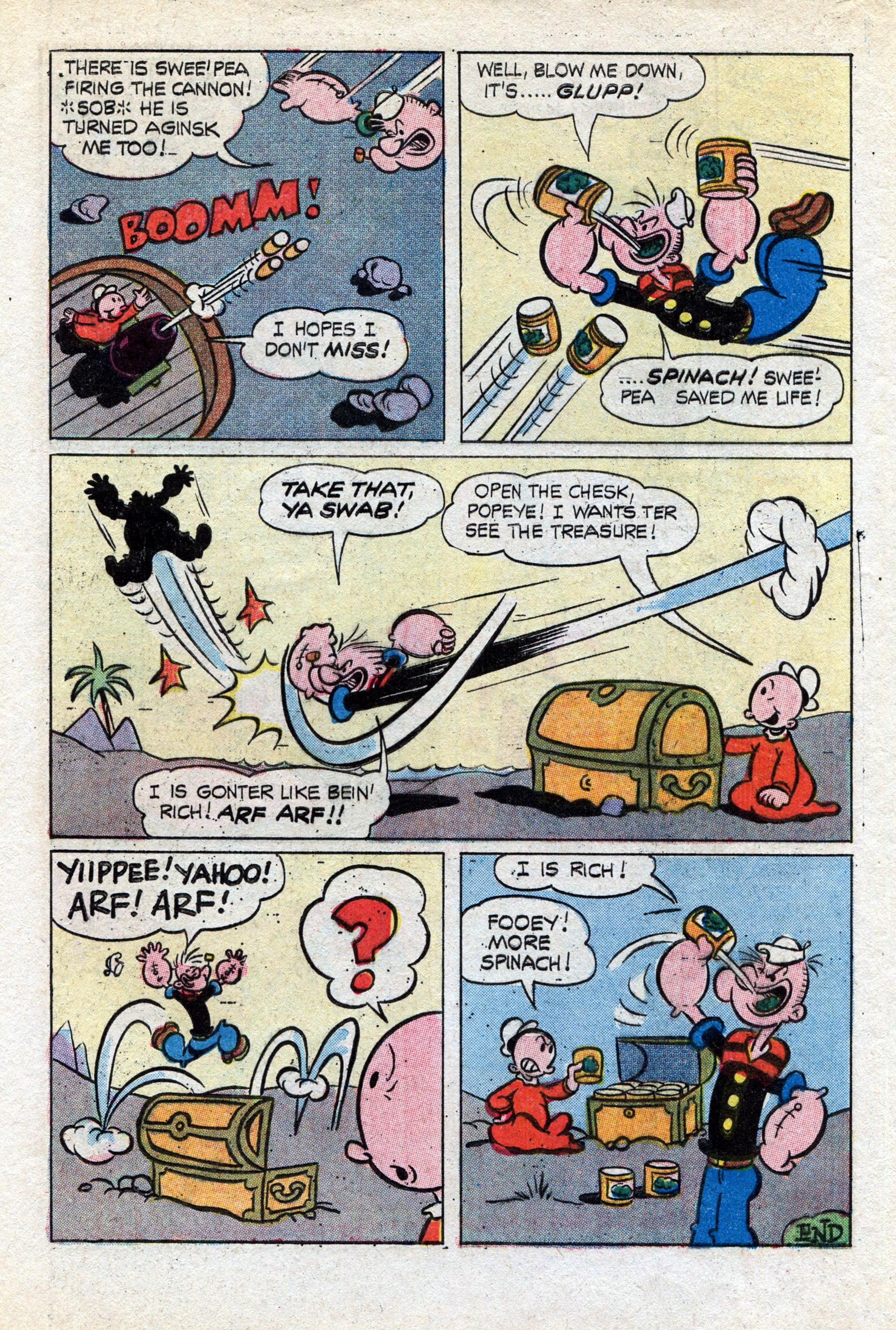 Read online Popeye (1948) comic -  Issue #115 - 31