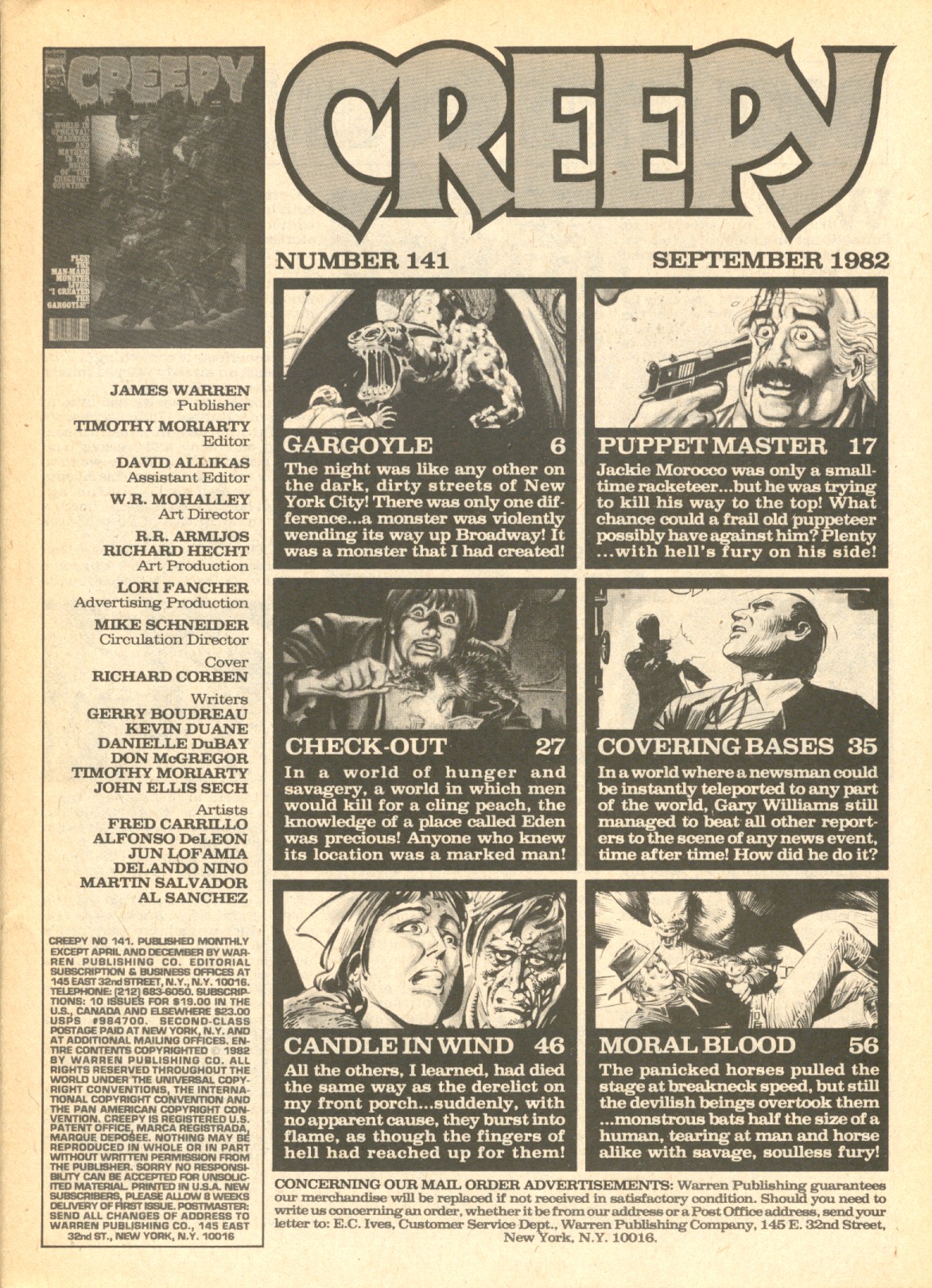 Read online Creepy (1964) comic -  Issue #141 - 3