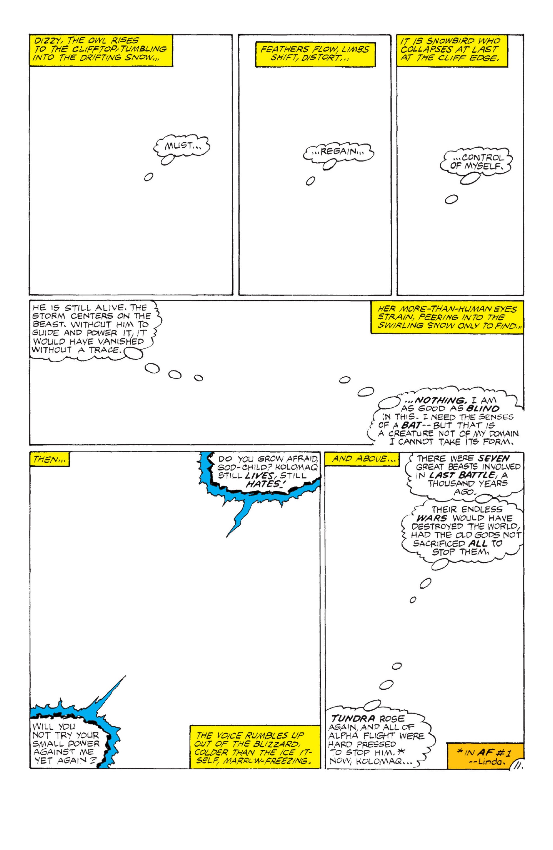 Read online Alpha Flight (1983) comic -  Issue #6 - 12