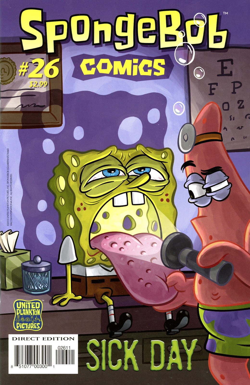 SpongeBob Comics issue 26 - Page 1