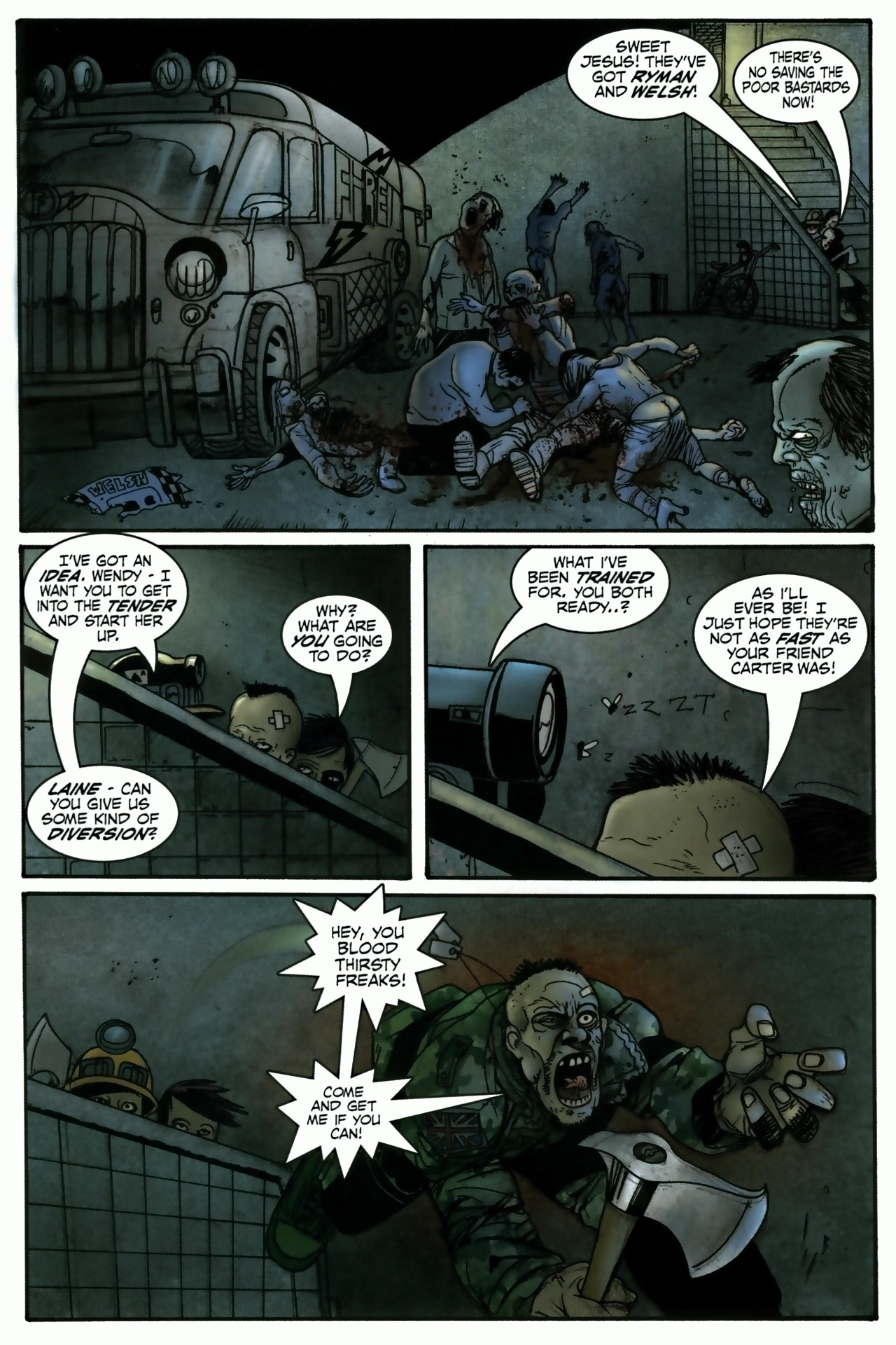 Read online The Dead: Kingdom of Flies comic -  Issue #3 - 6