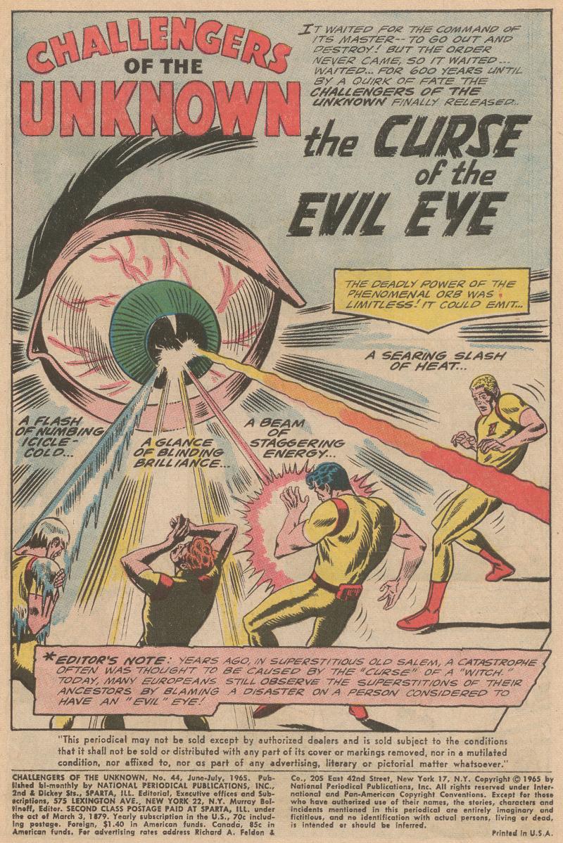 Challengers of the Unknown (1958) Issue #44 #44 - English 3