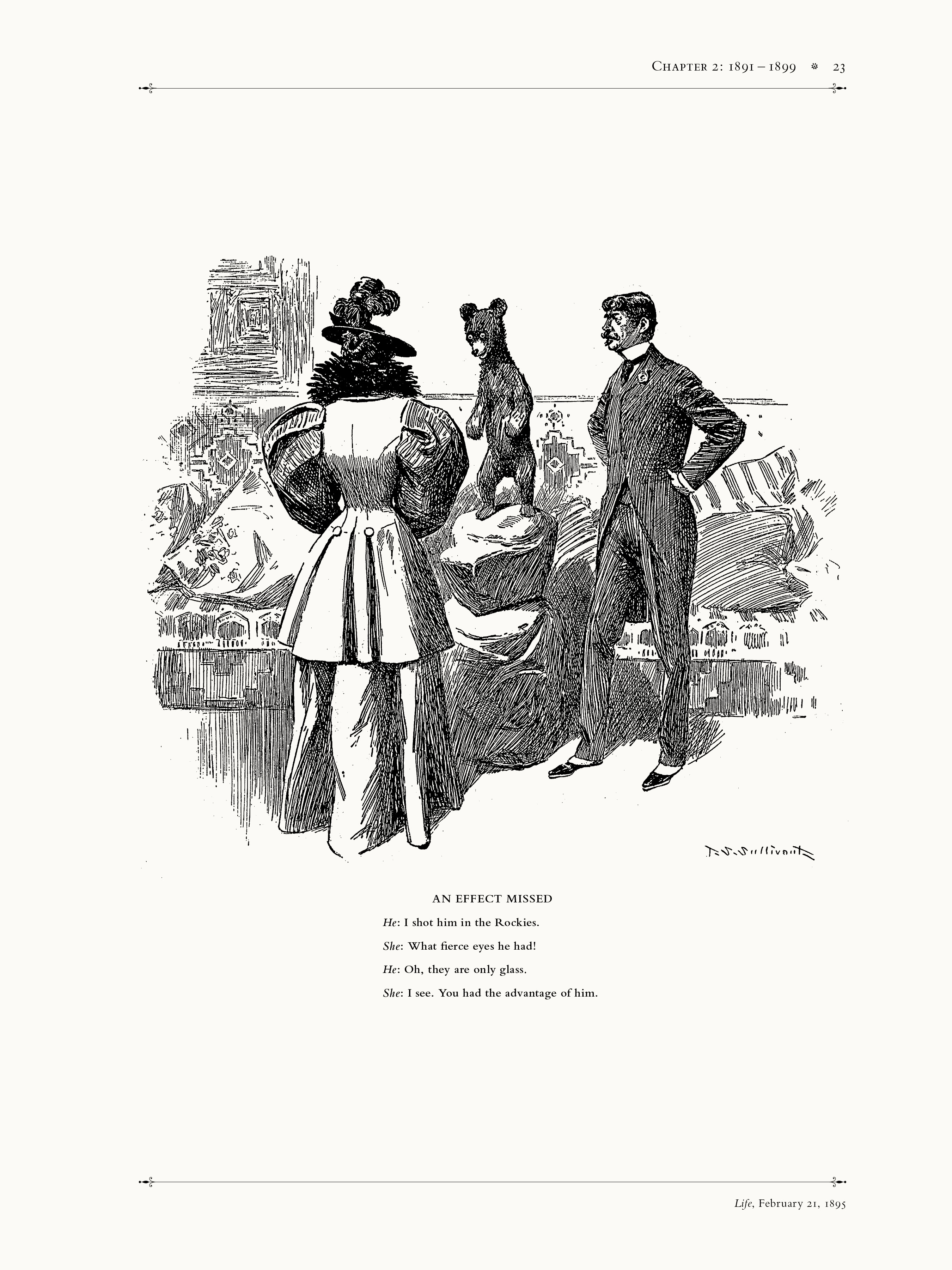 Read online A Cockeyed Menagerie: The Drawings of T.S. Sullivant comic -  Issue # TPB (Part 1) - 45
