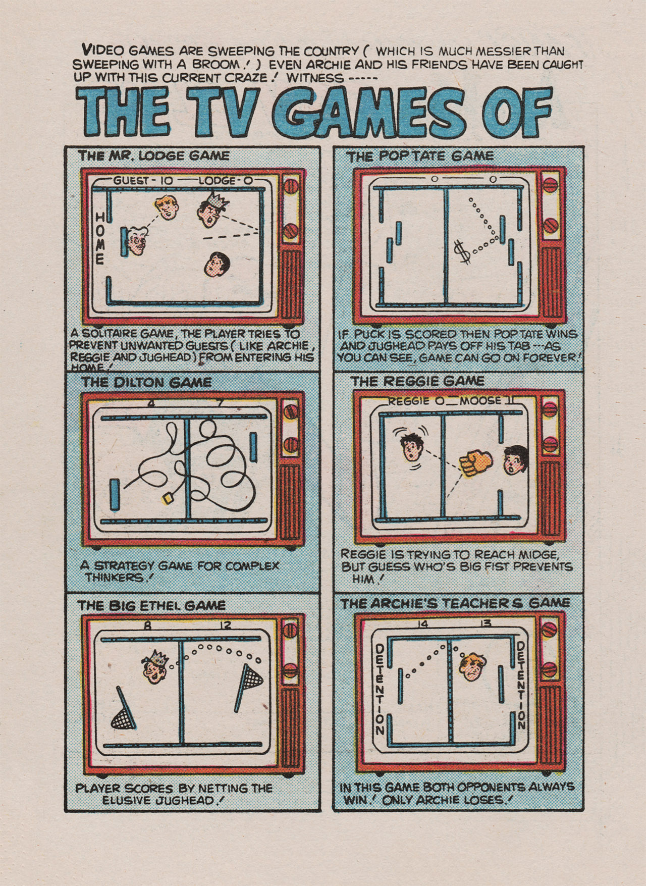 Read online Archie's Story & Game Digest Magazine comic -  Issue #8 - 107