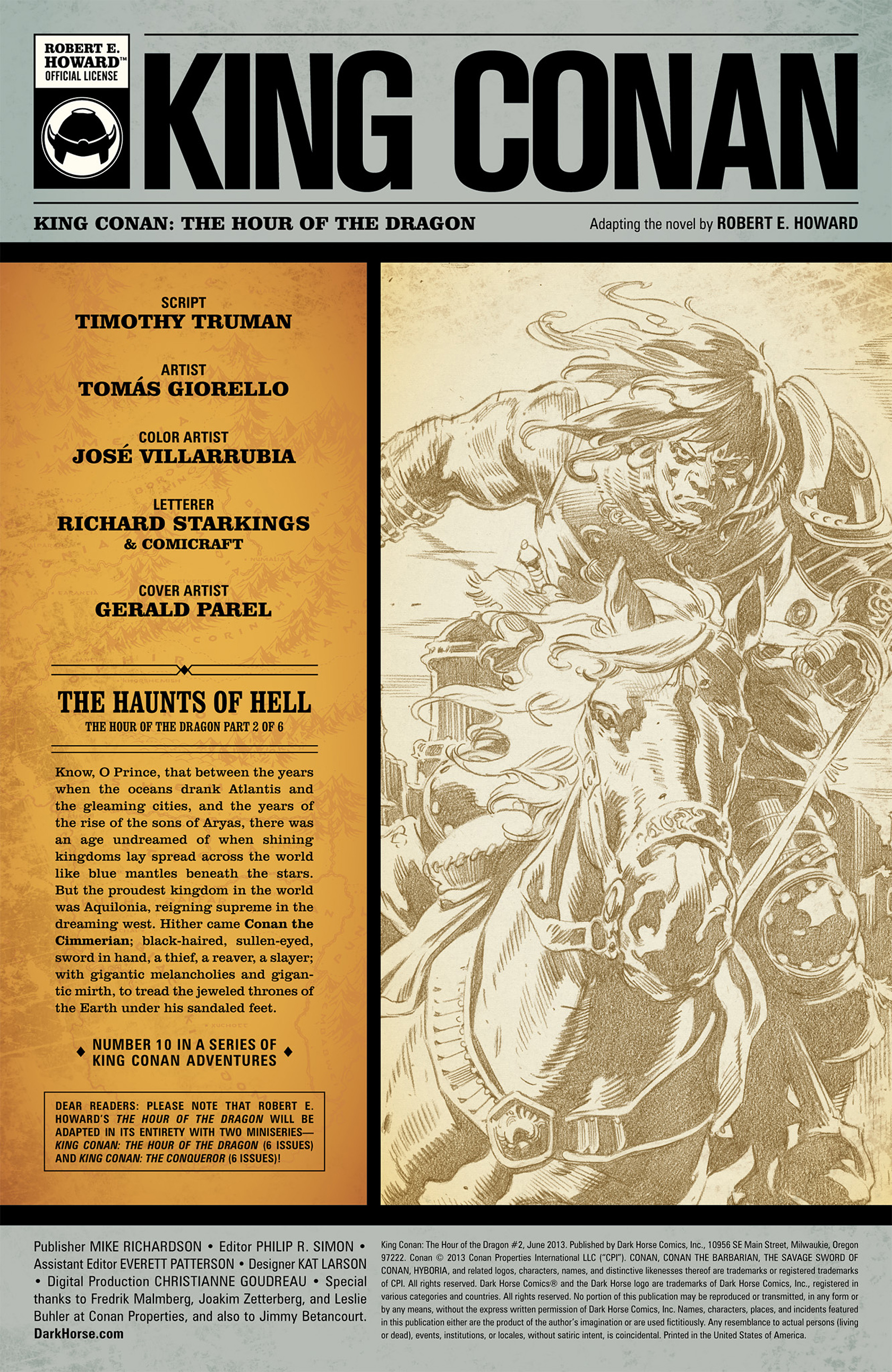 Read online King Conan: The Hour of the Dragon comic -  Issue #2 - 2