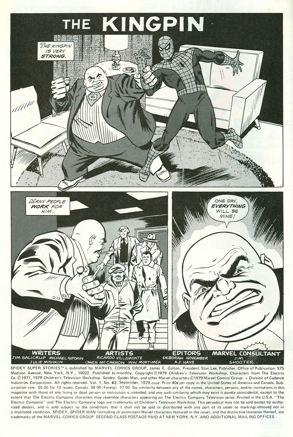 Read online Spidey Super Stories comic -  Issue #42 - 2