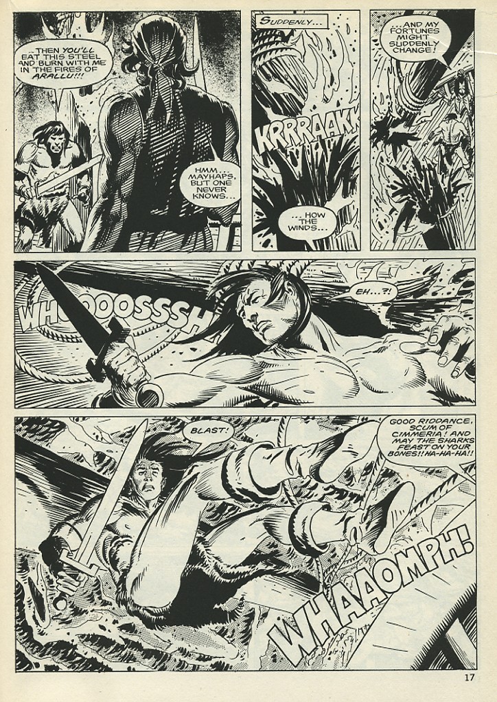 Read online The Savage Sword Of Conan comic -  Issue #136 - 16