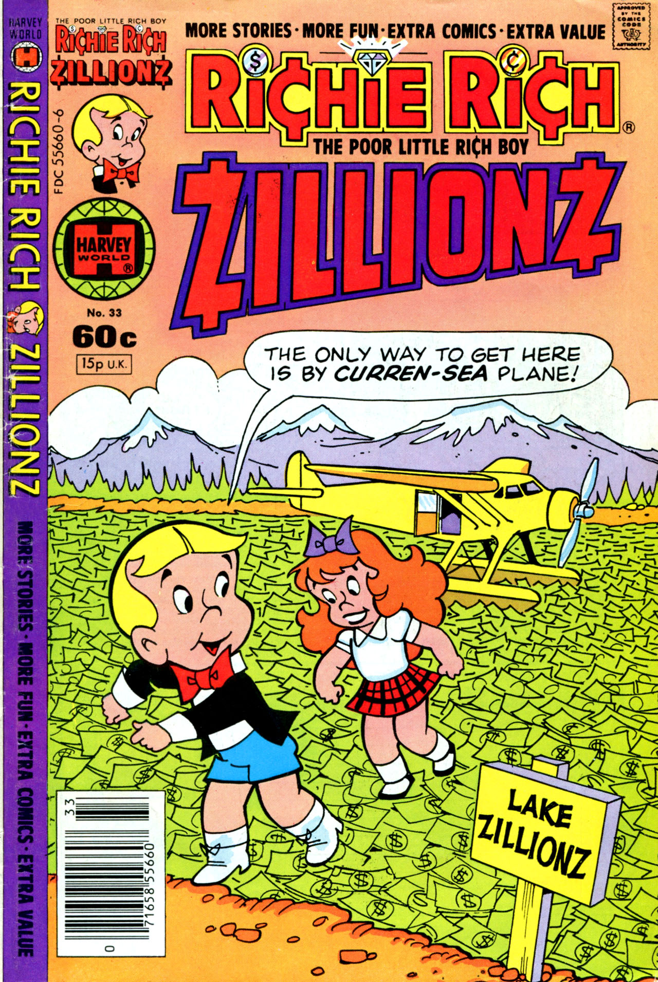 Read online Richie Rich Zillionz comic -  Issue #33 - 1