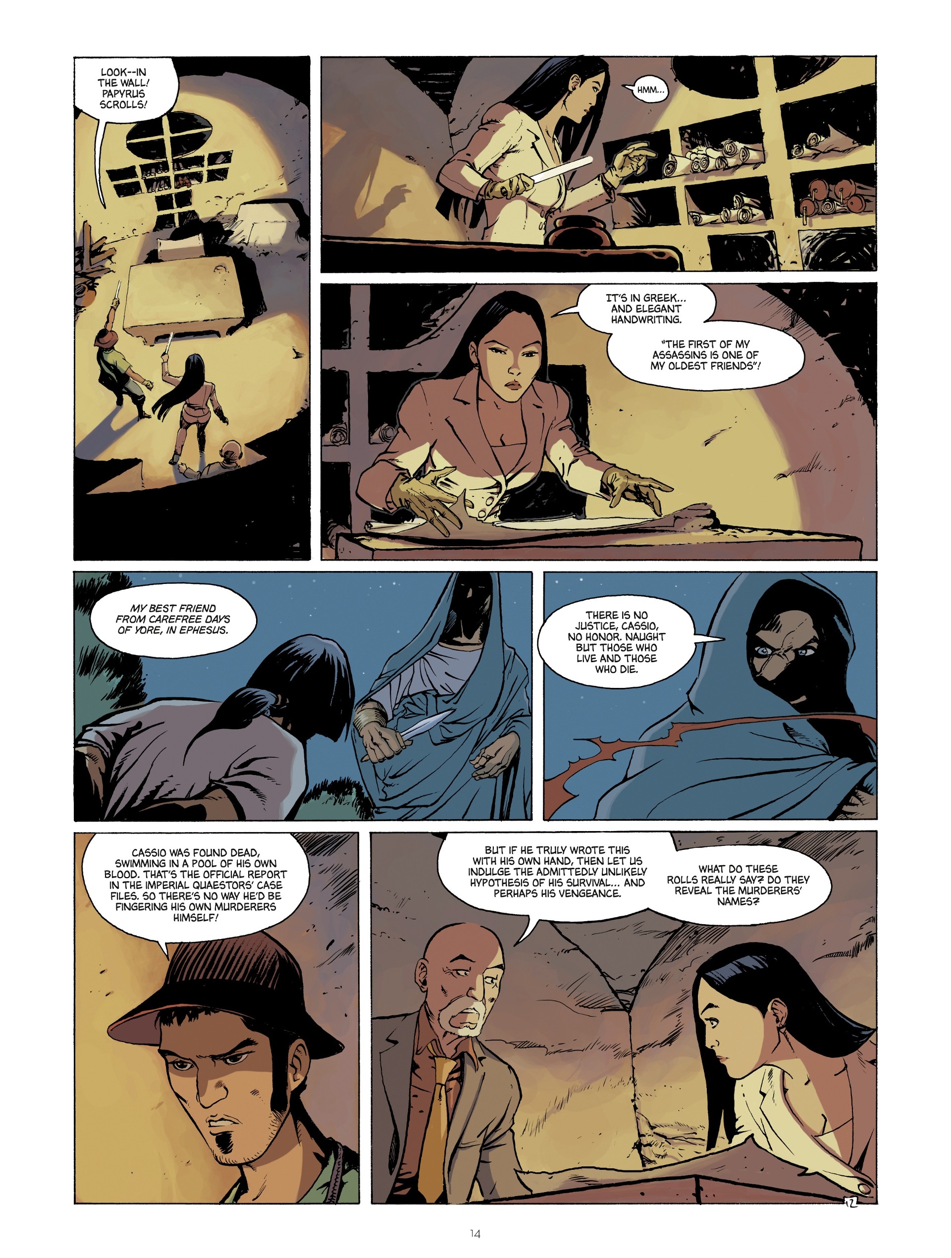 Read online Cassio comic -  Issue #1 - 14