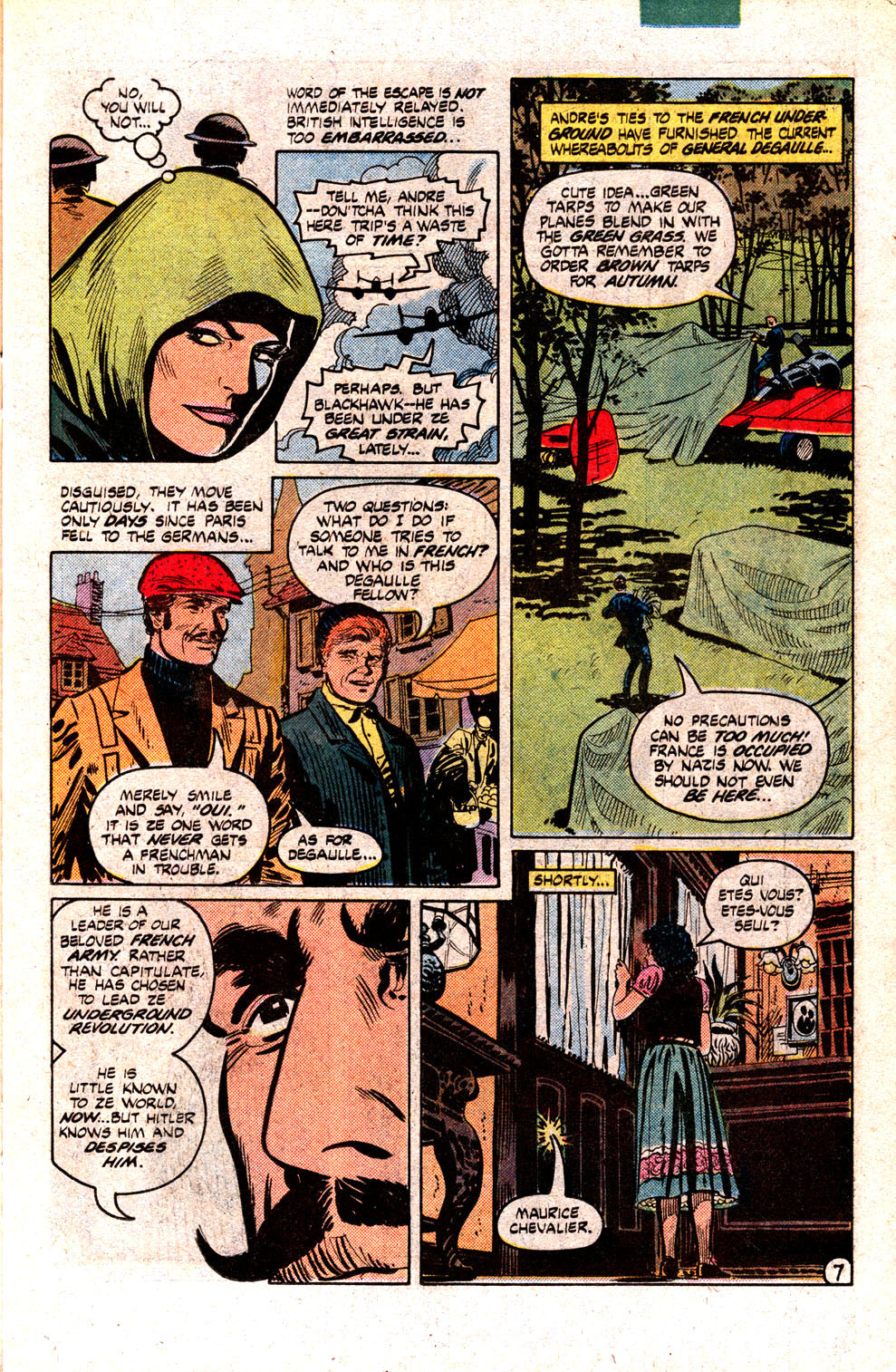 Blackhawk (1957) Issue #262 #153 - English 9