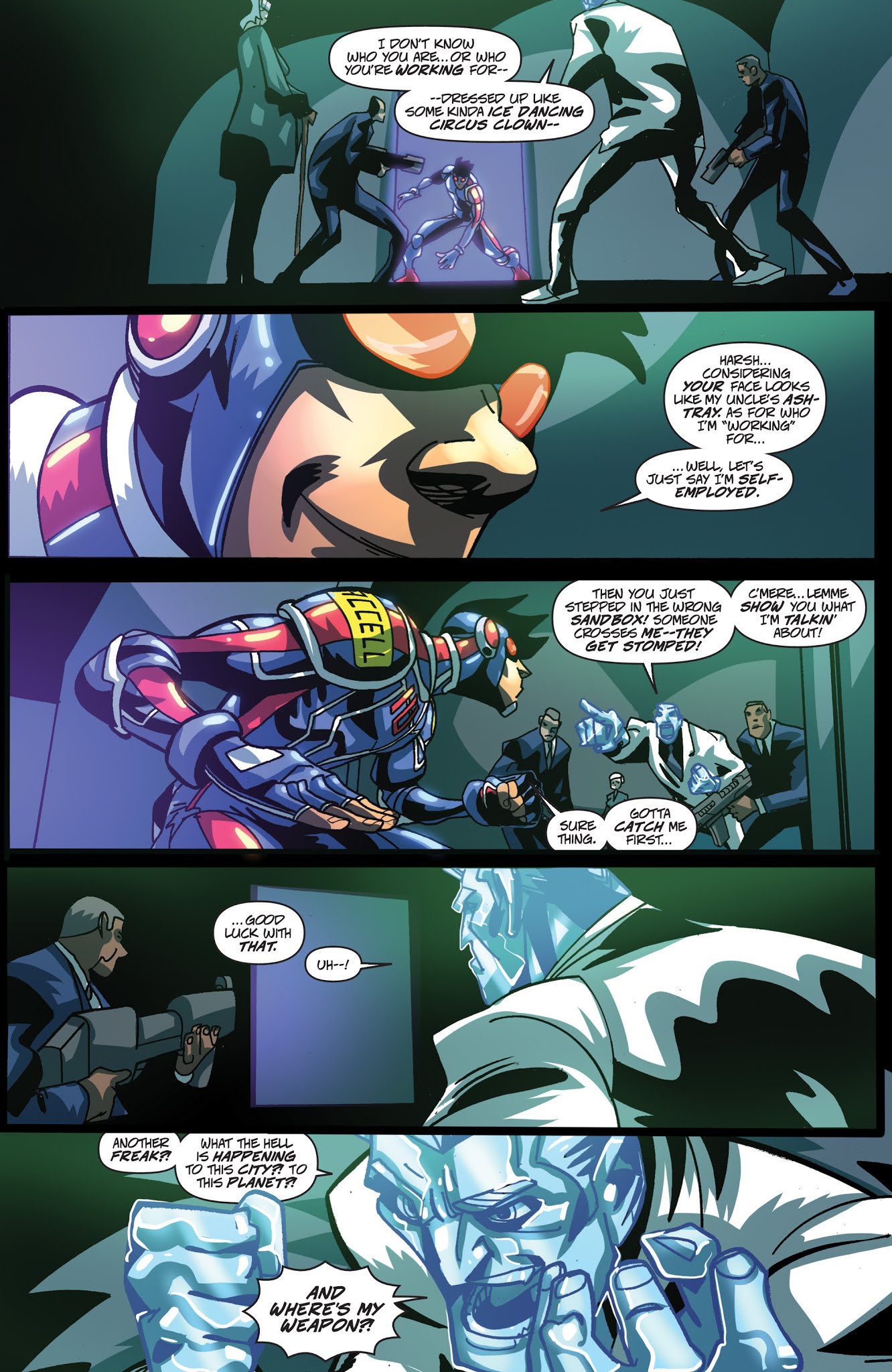 Read online Accell comic -  Issue #13 - 22