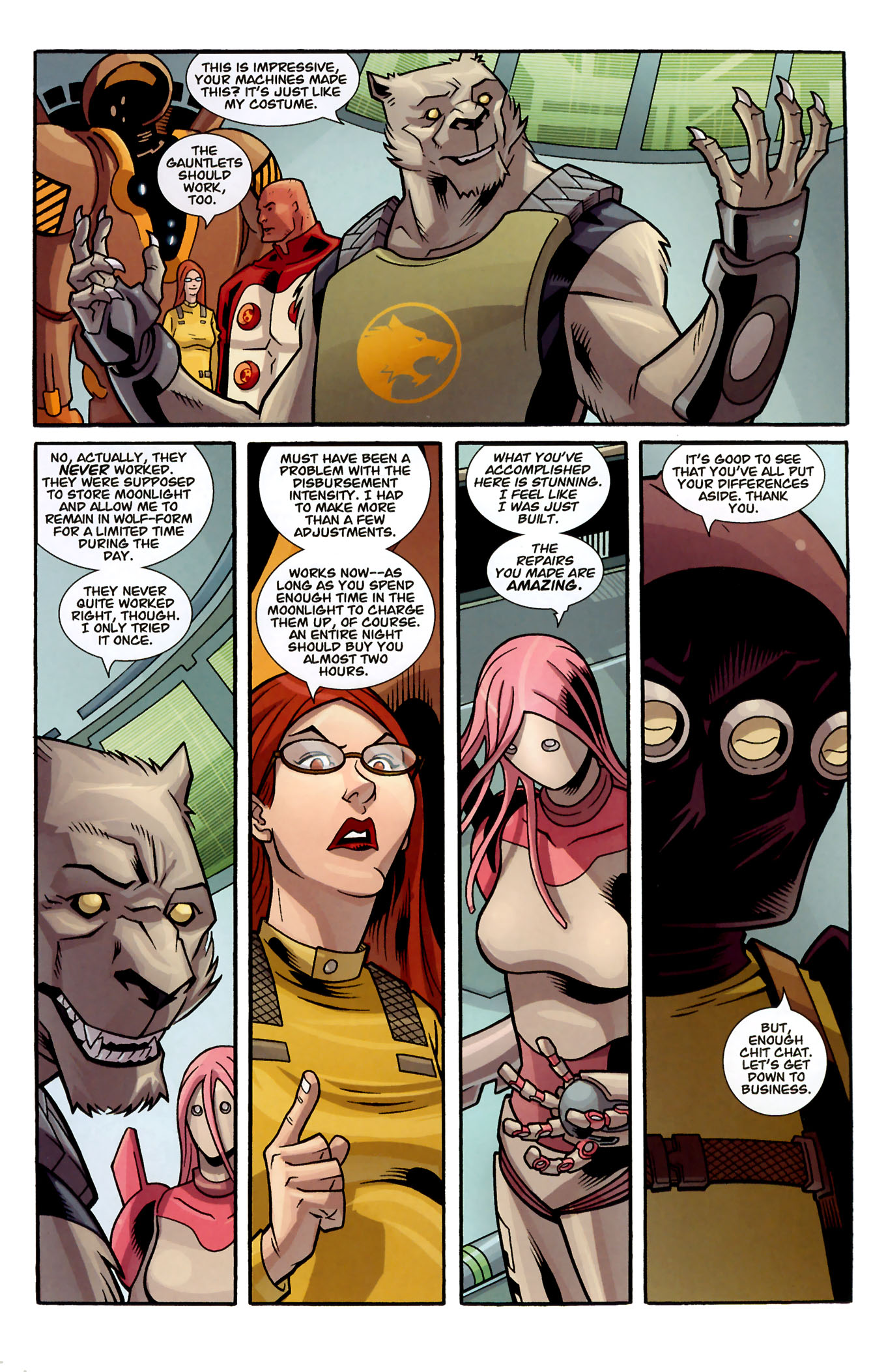 Read online The Astounding Wolf-Man comic -  Issue #18 - 7