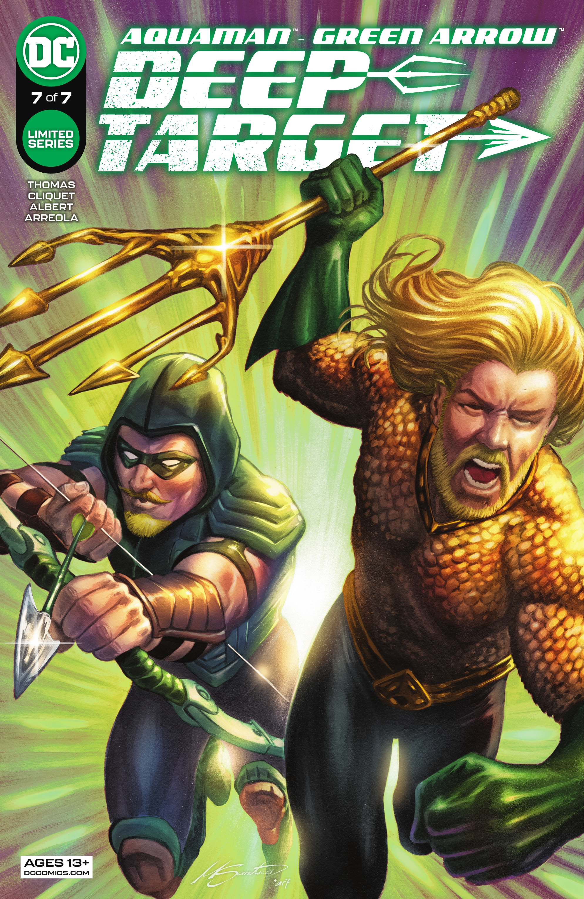 Read online Aquaman/Green Arrow - Deep Target comic -  Issue #7 - 1
