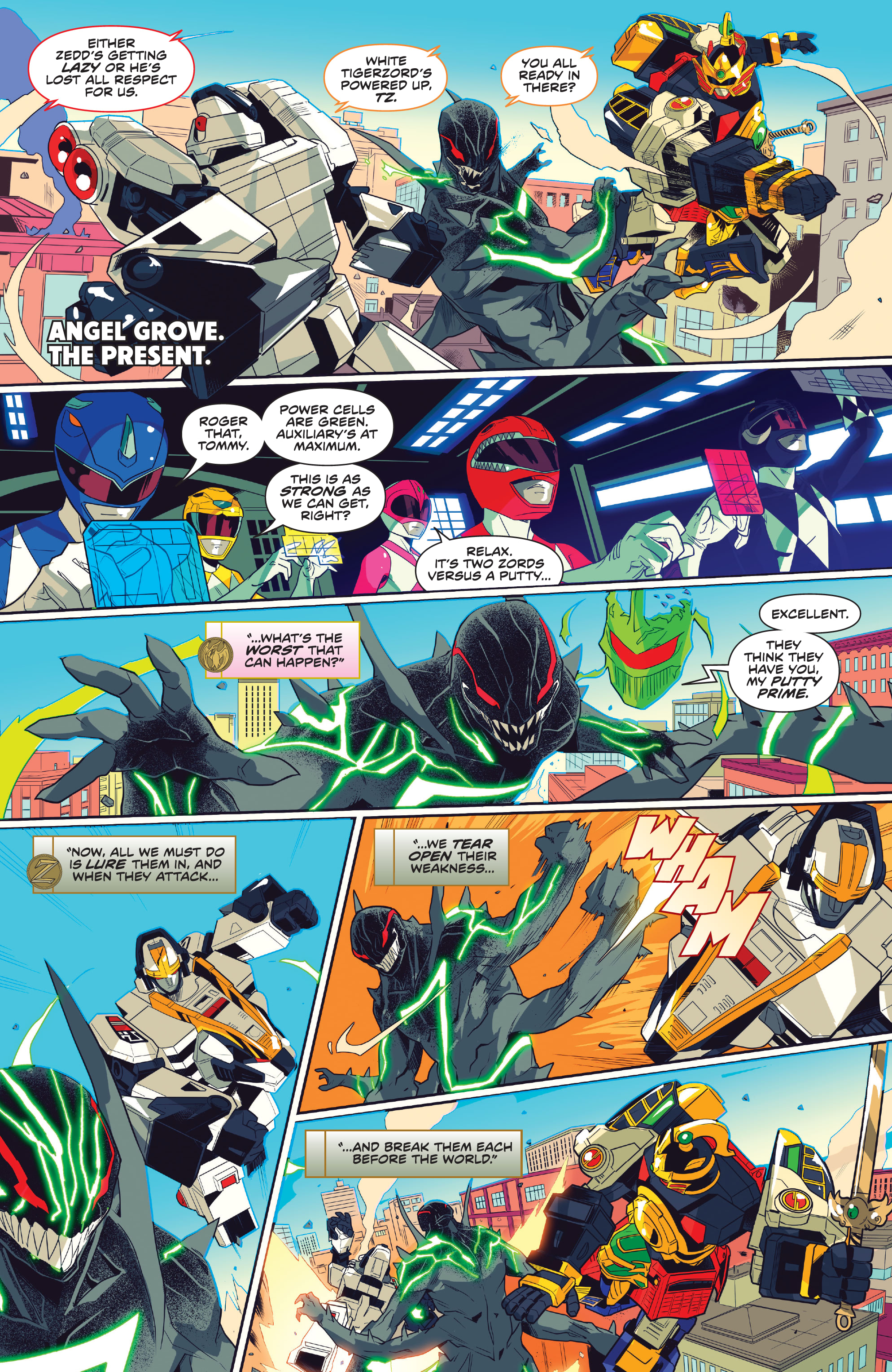Read online Mighty Morphin comic -  Issue #4 - 6