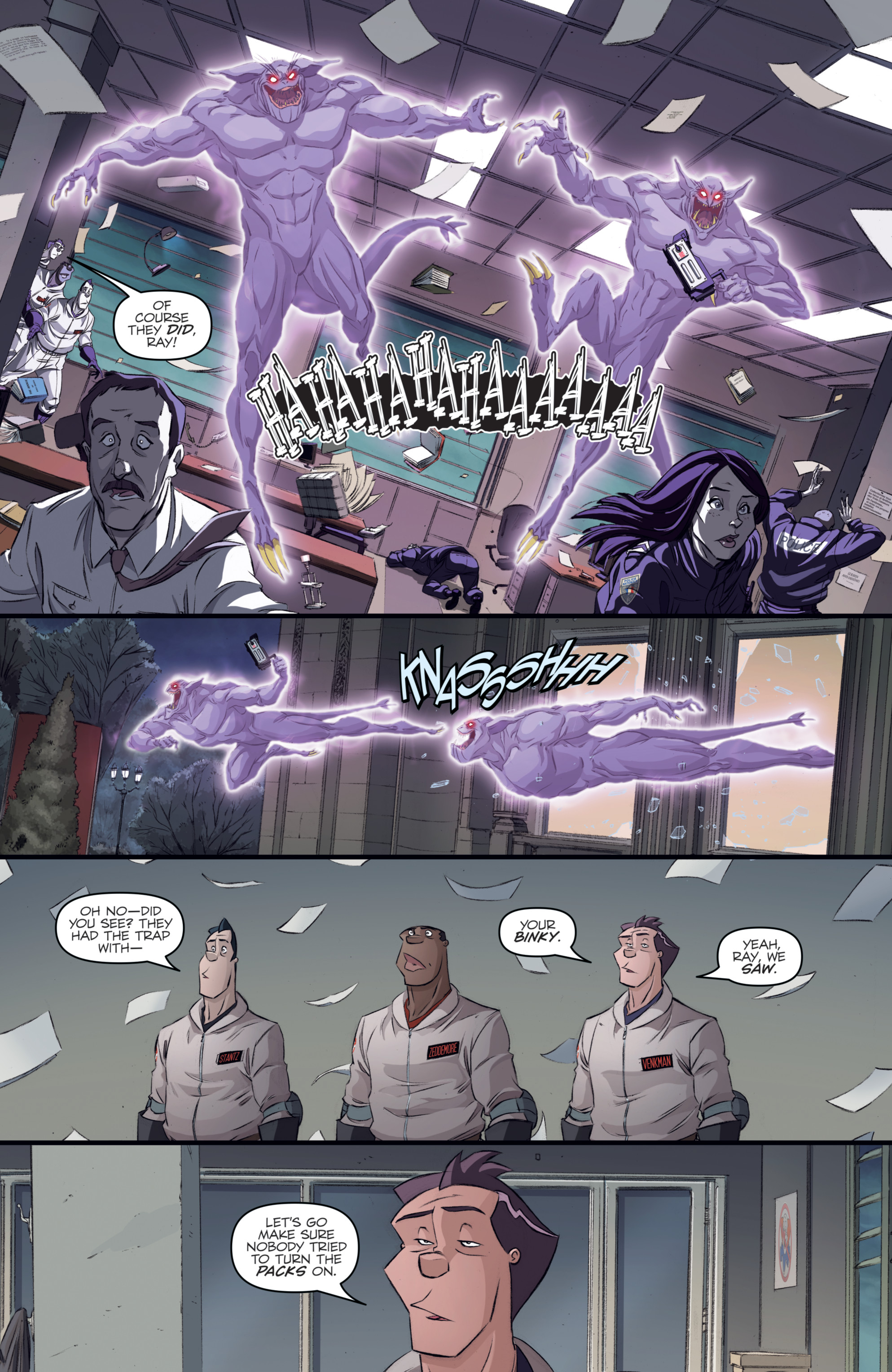 Read online Ghostbusters: International comic -  Issue #4 - 20