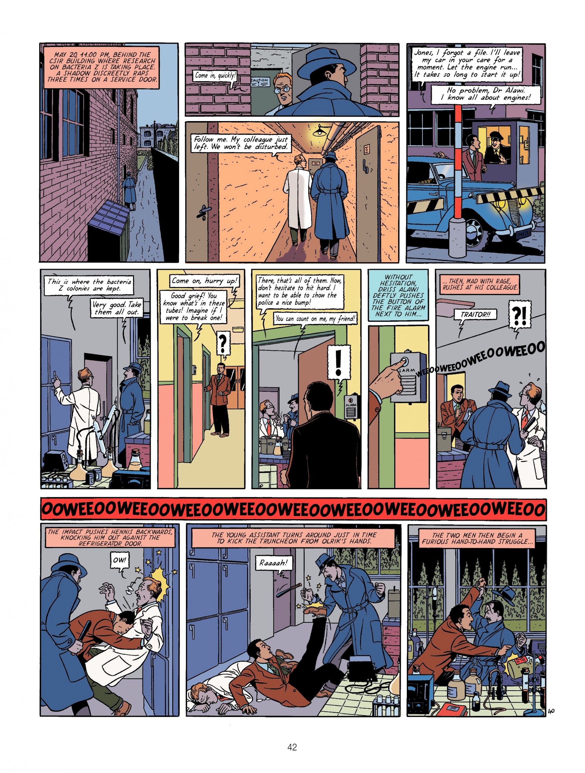 Read online Blake & Mortimer comic -  Issue #8 - 42