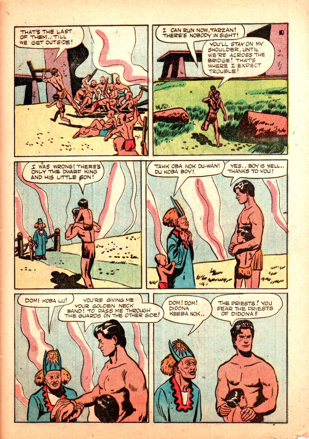 Read online Tarzan (1948) comic -  Issue #3 - 29