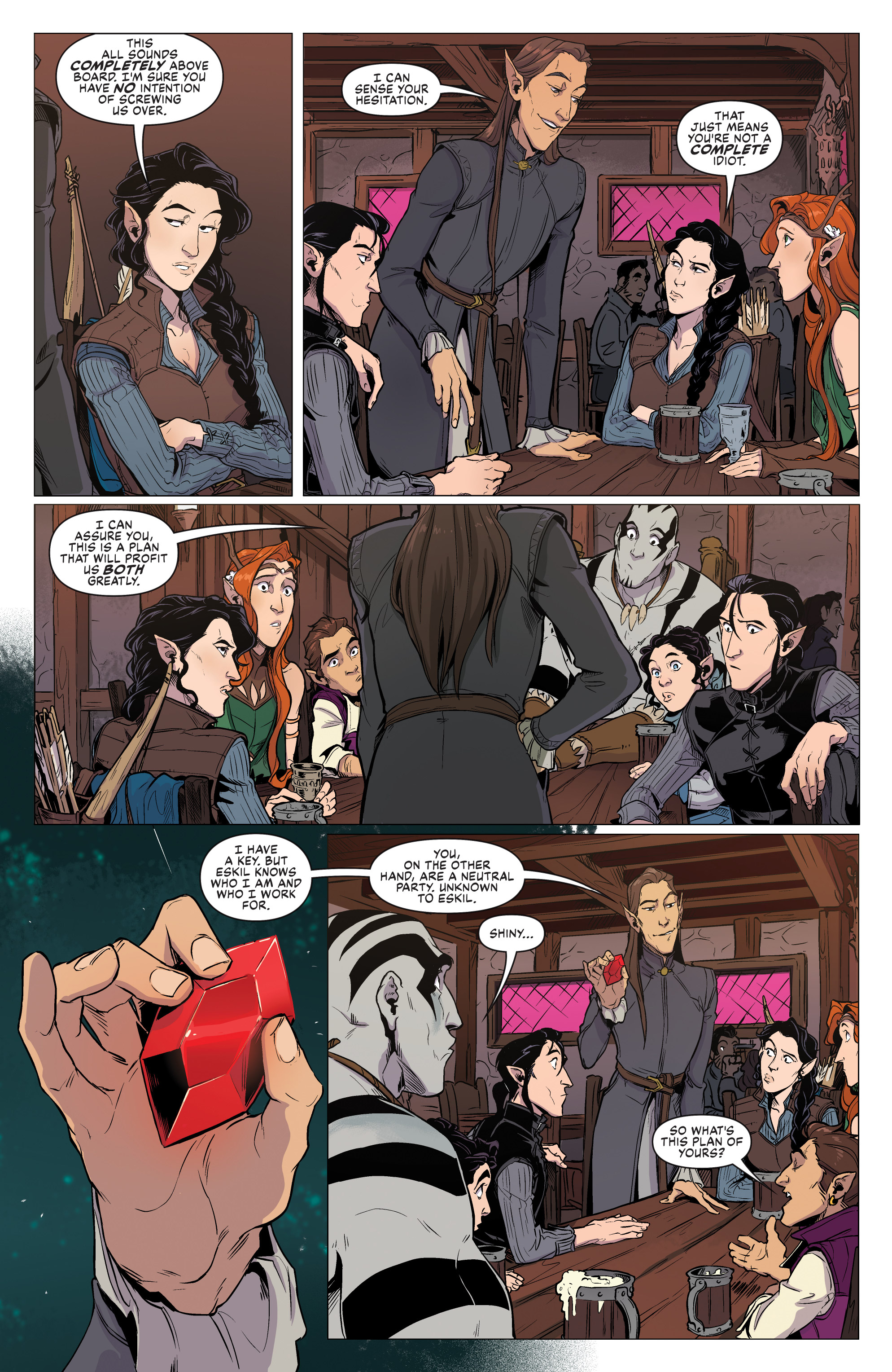 Read online Critical Role Vox Machina Origins comic -  Issue #3 - 6