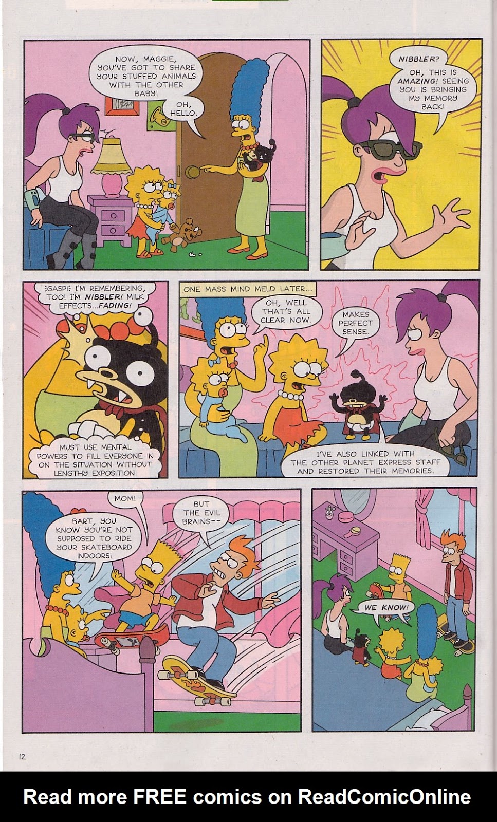The Futurama/Simpsons Infinitely Secret Crossover Crisis issue 2 - Page 15