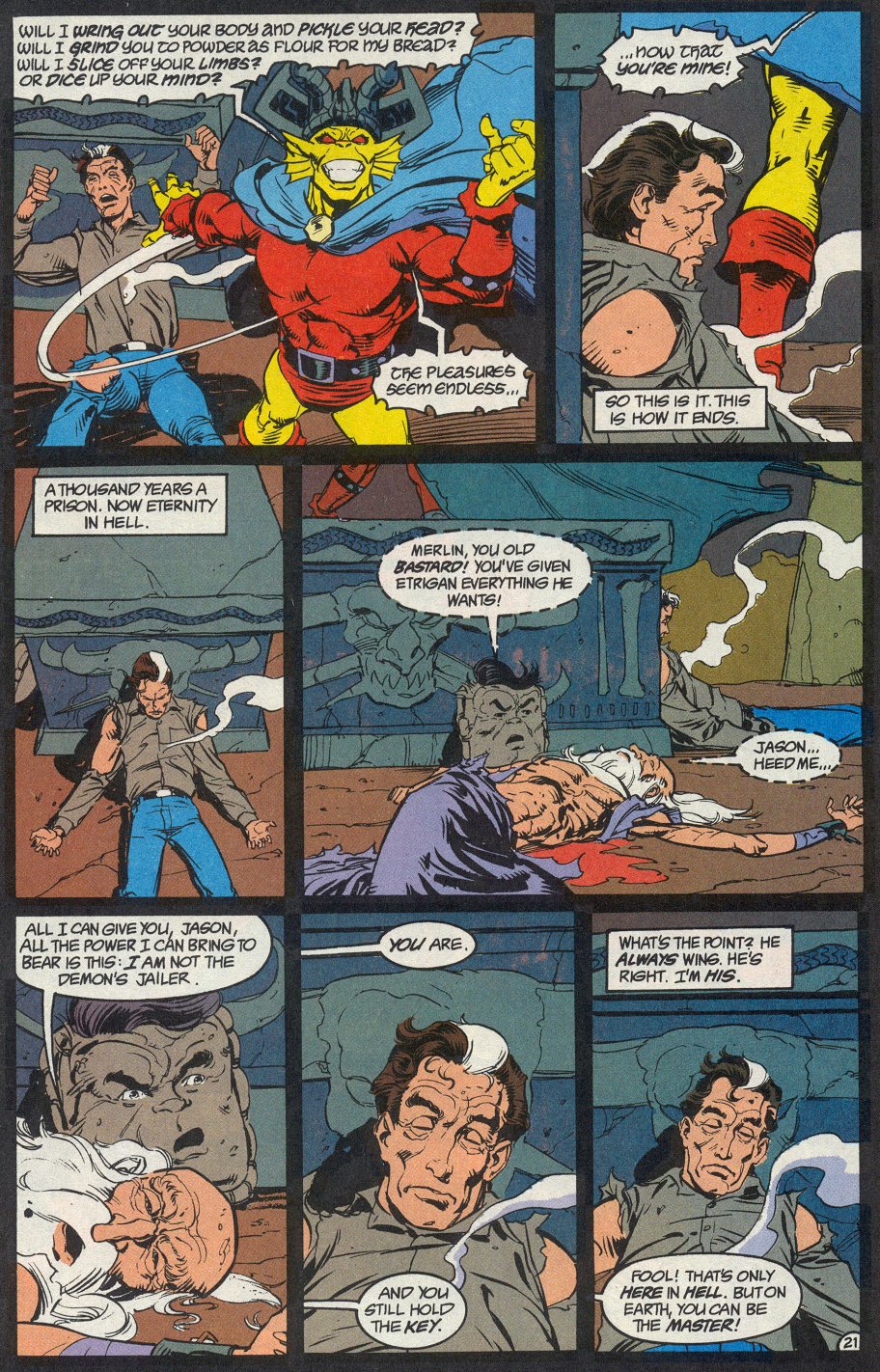 Read online The Demon (1990) comic -  Issue #7 - 22