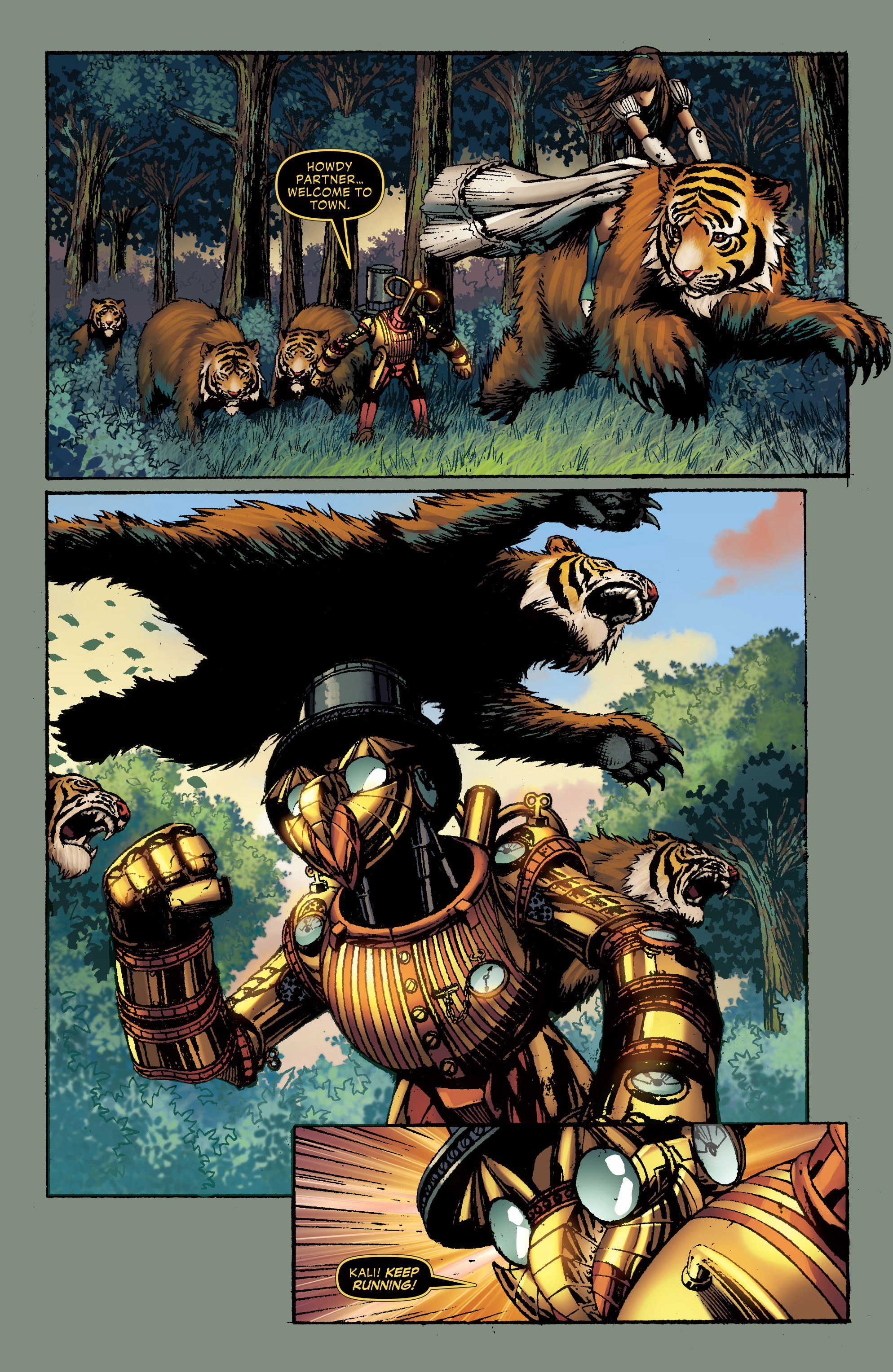 Read online Legends of Oz: Tik-Tok and the Kalidah comic -  Issue #2 - 15