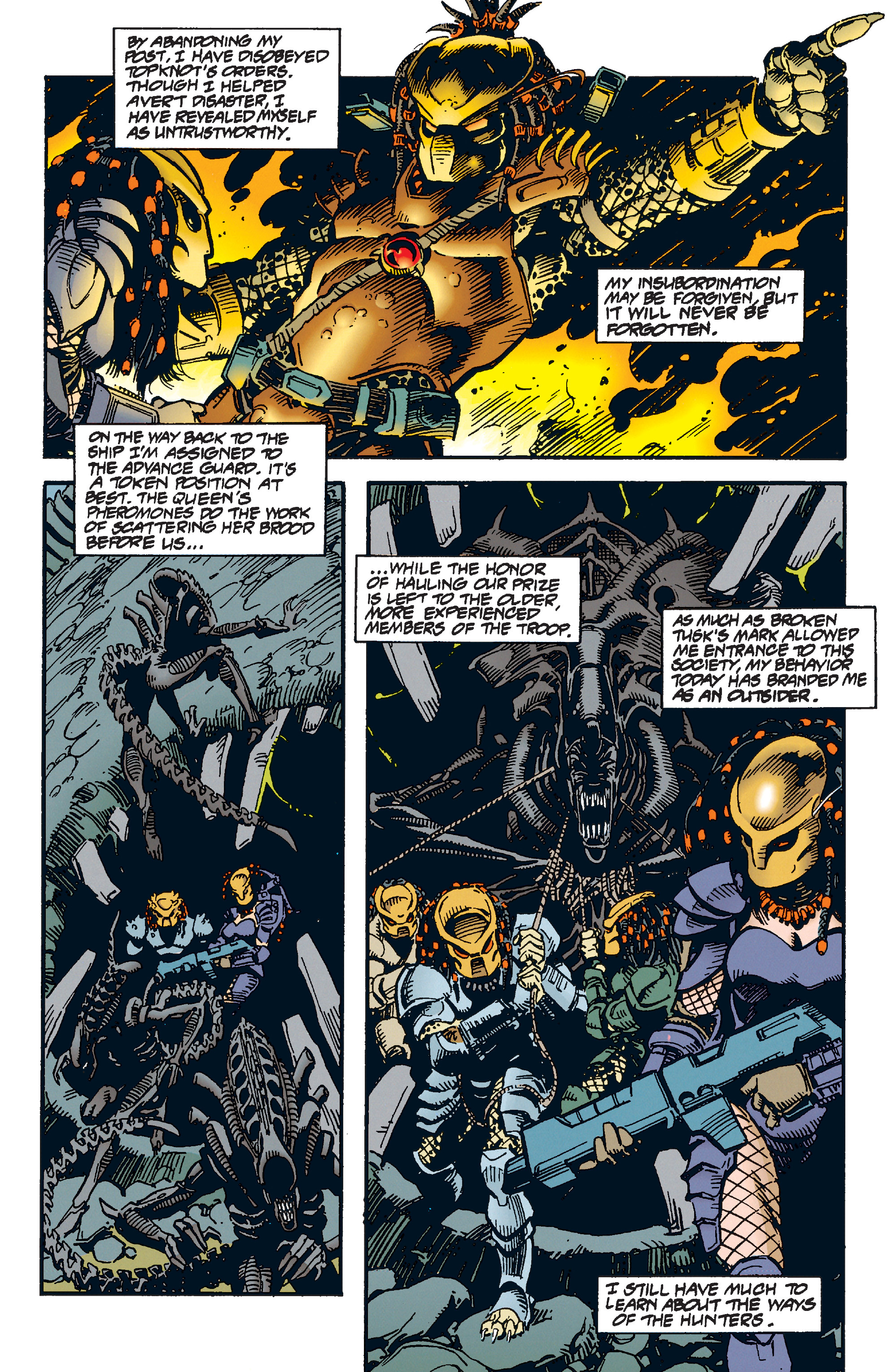 Read online Aliens vs. Predator: The Essential Comics comic -  Issue # TPB 1 (Part 2) - 74