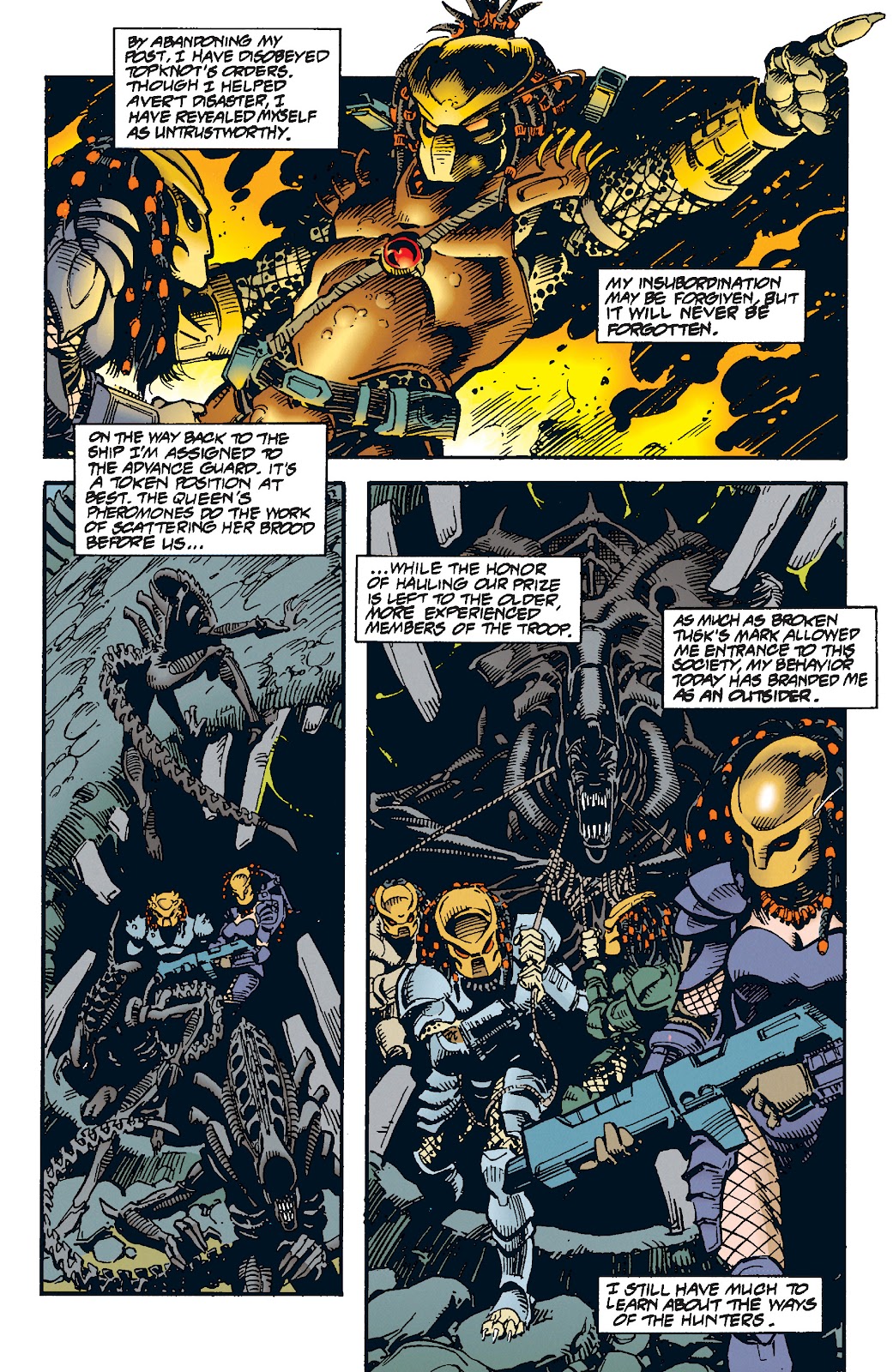 Aliens vs. Predator: The Essential Comics issue TPB 1 (Part 2) - Page 74