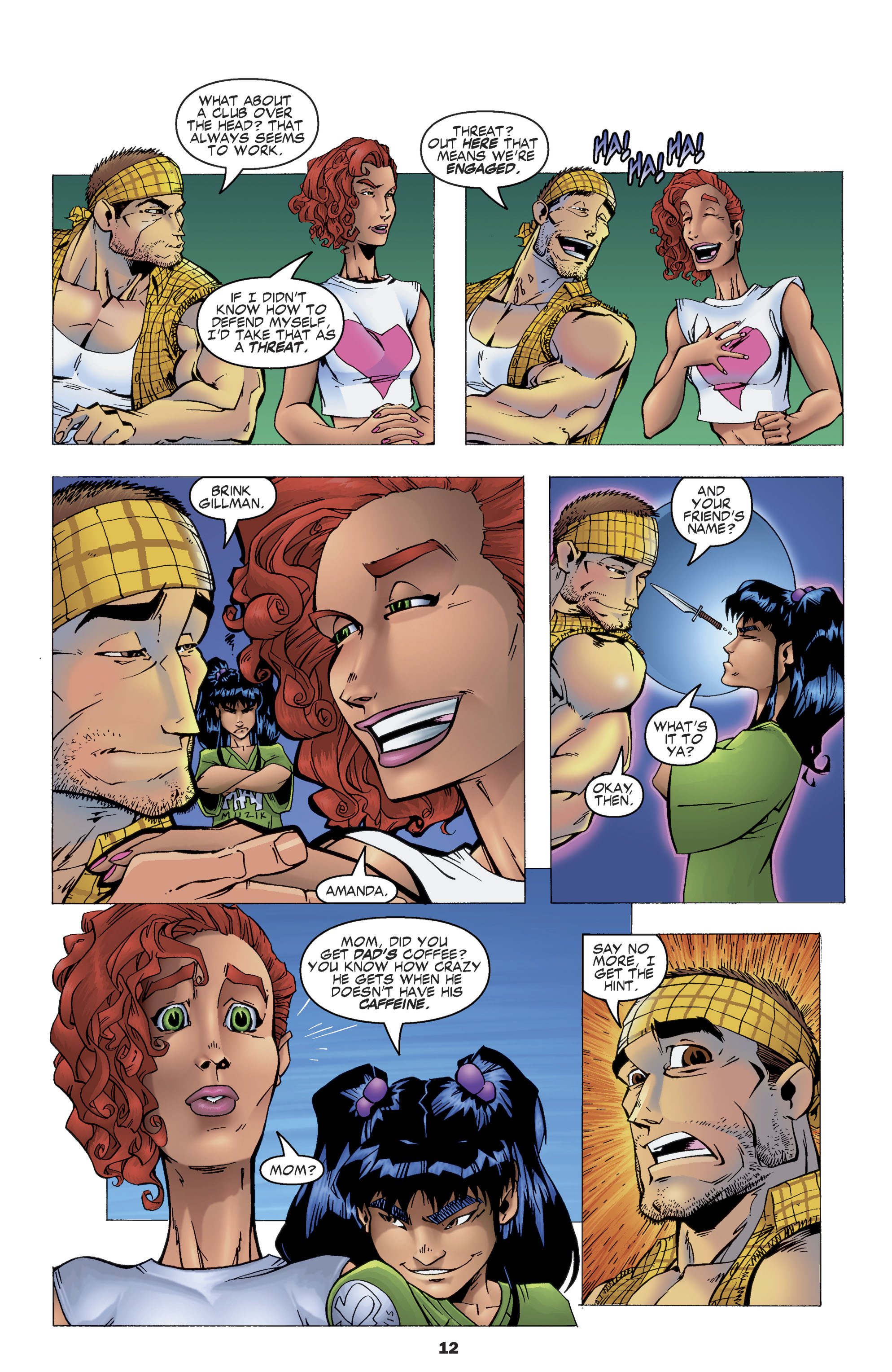 Read online Backlash comic -  Issue #23 - 13