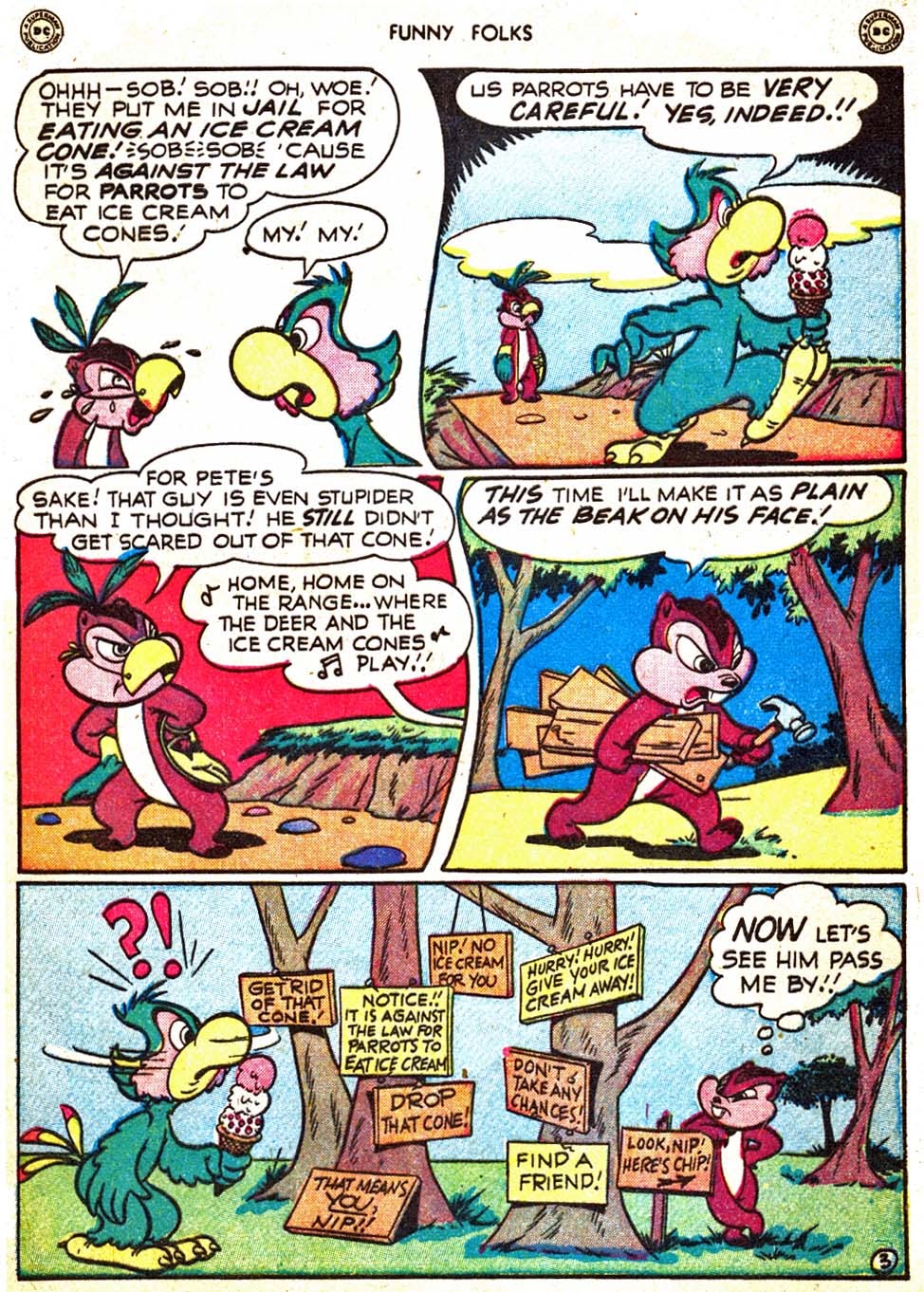 Read online Funny Folks comic -  Issue #20 - 5