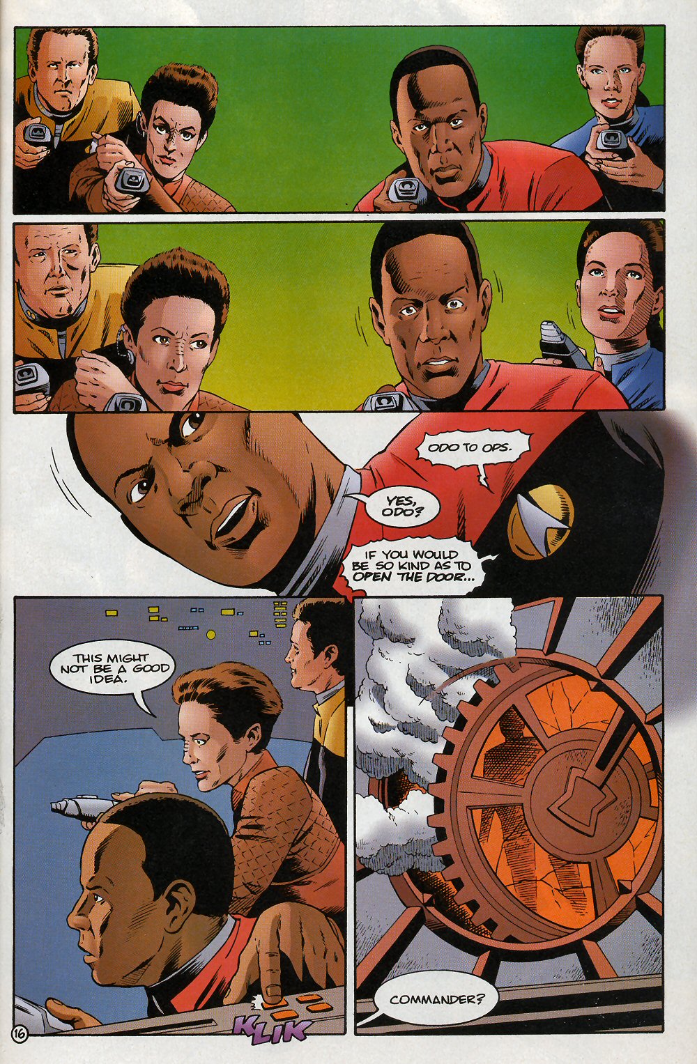 Read online Star Trek: Deep Space Nine (1993) comic -  Issue #15 - 17