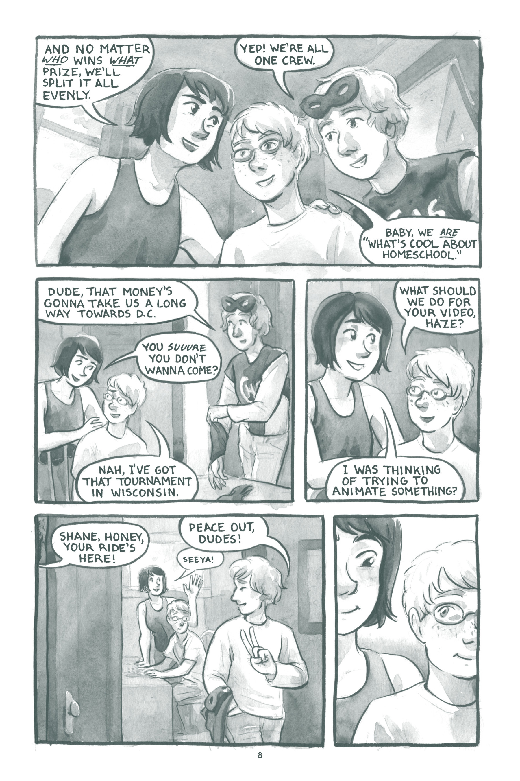 Read online No Ivy League comic -  Issue # TPB (Part 1) - 7