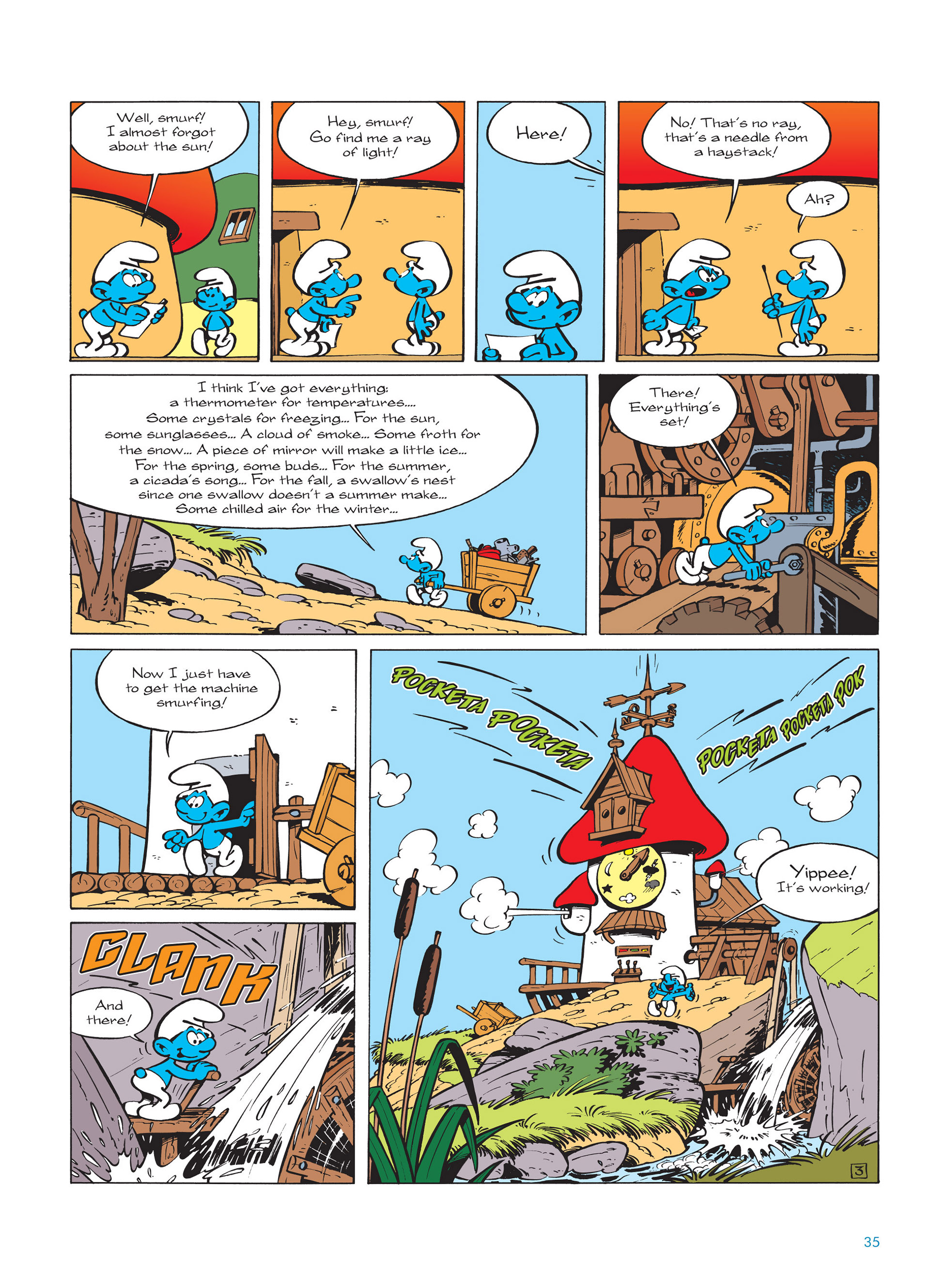 Read online The Smurfs comic -  Issue #14 - 36