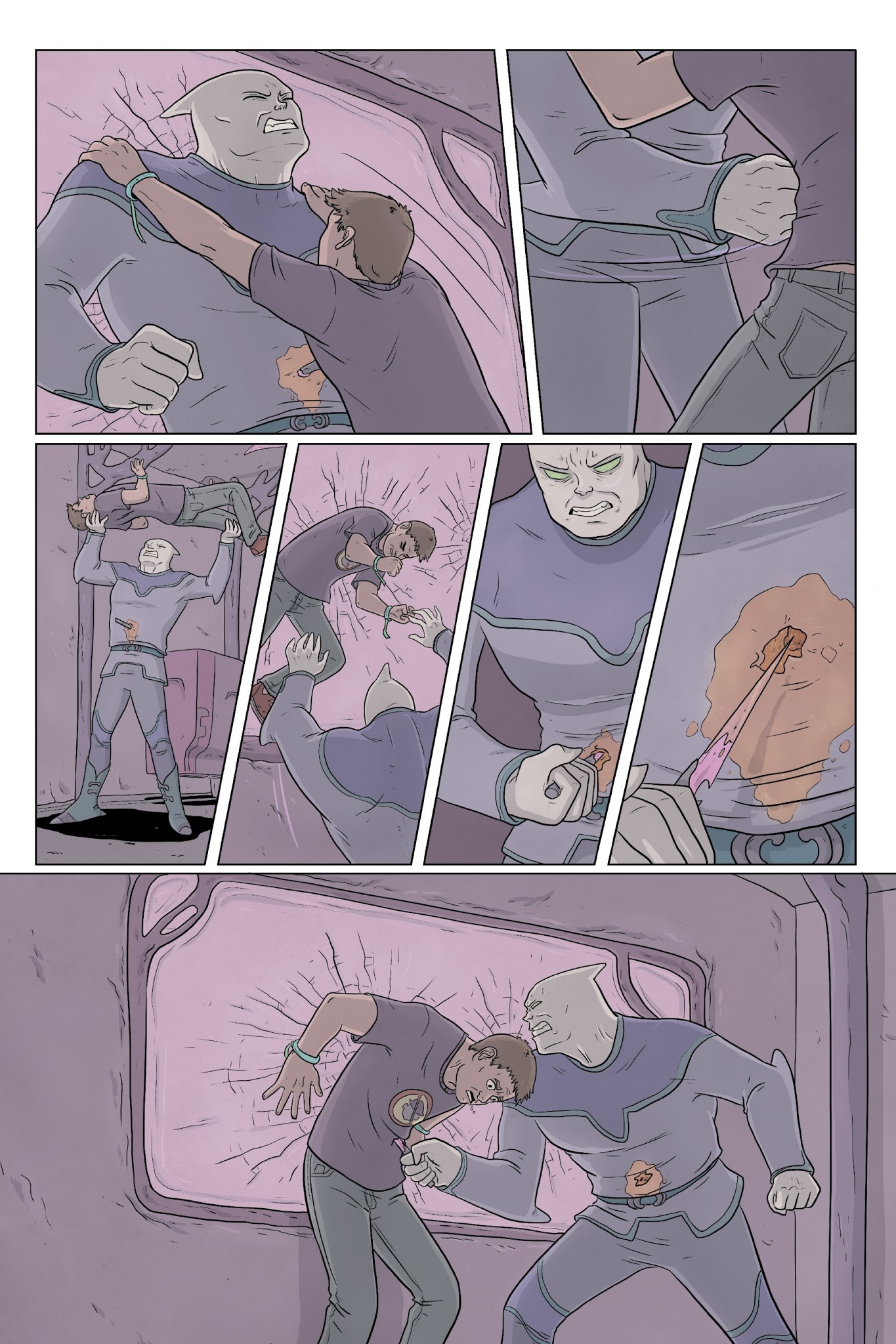 Read online Lifeformed: Cleo Makes Contact comic -  Issue # TPB - 171