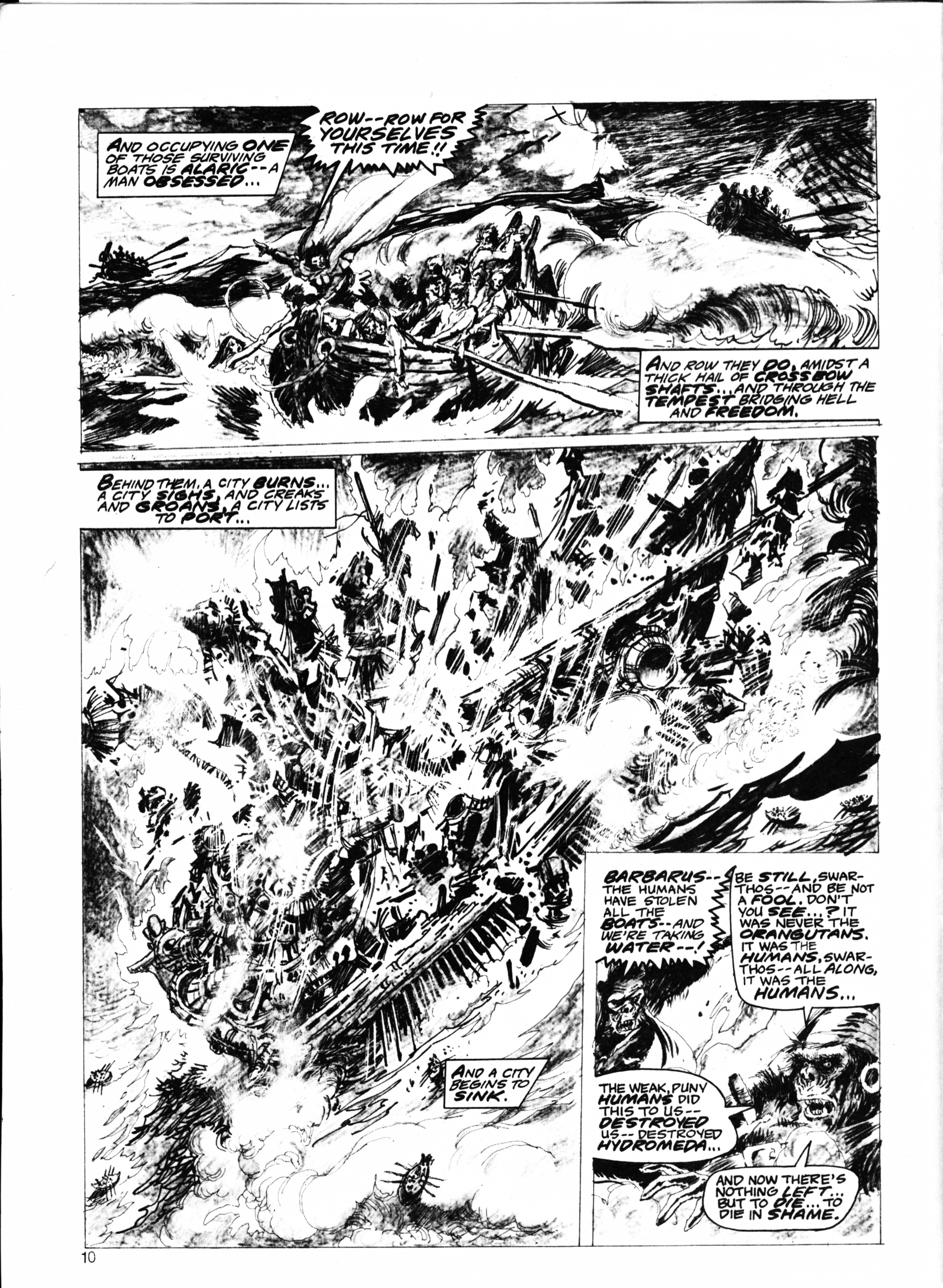 Read online Planet of the Apes (1974) comic -  Issue #49 - 10