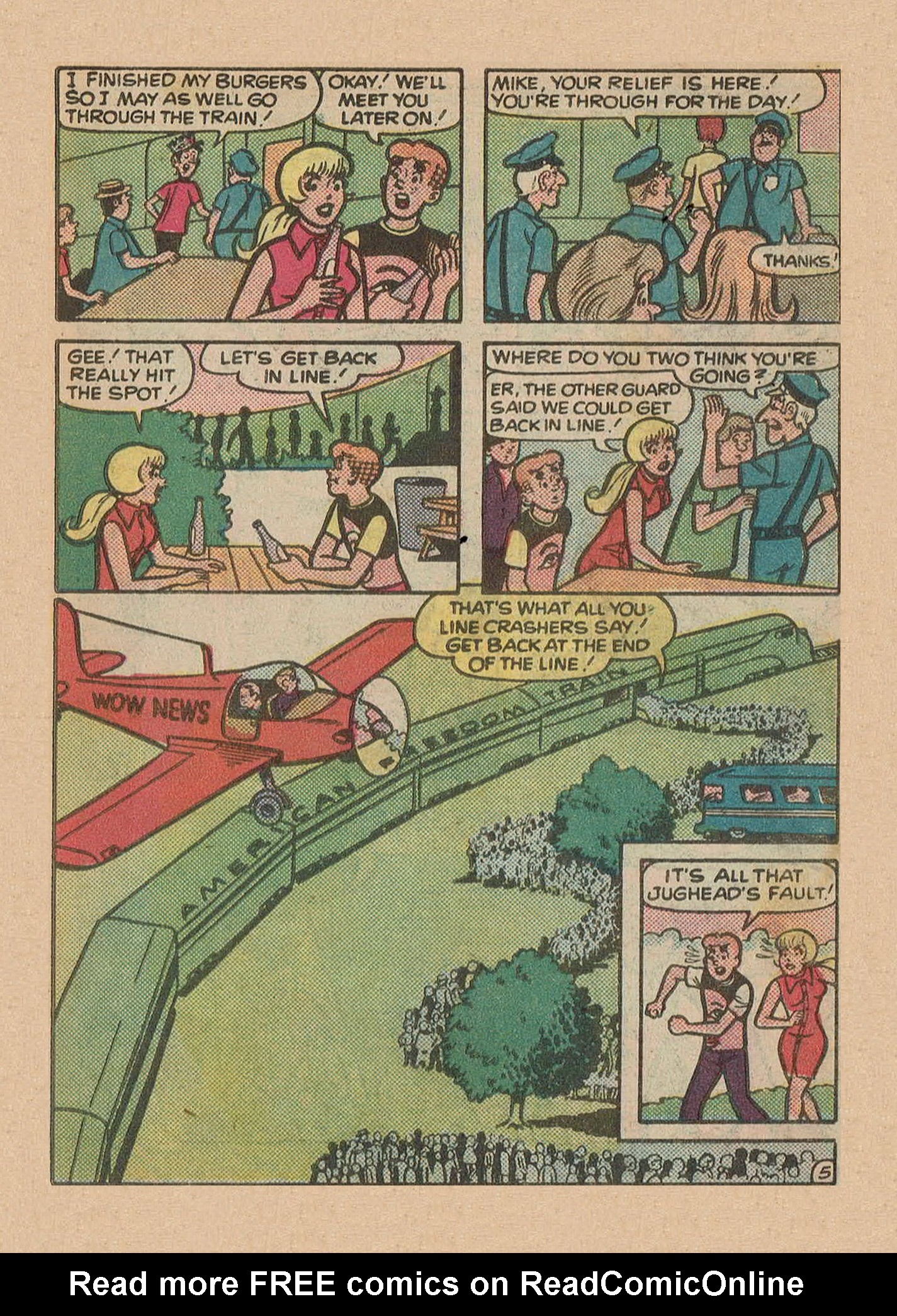 Read online Jughead Jones Comics Digest comic -  Issue #46 - 127