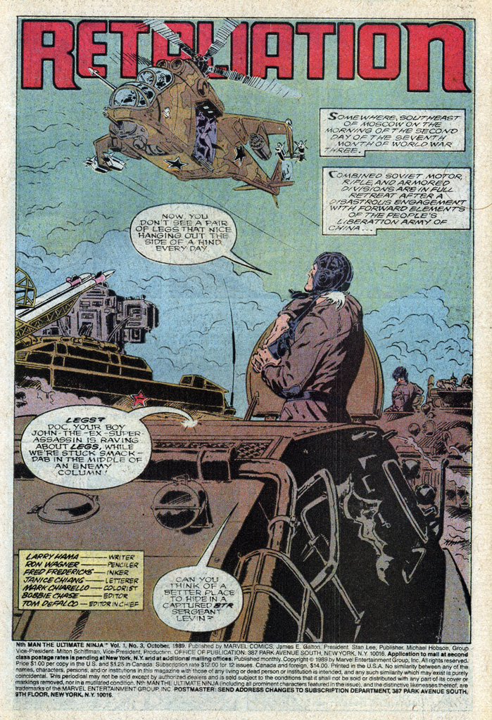 Read online Nth Man the Ultimate Ninja comic -  Issue #3 - 2