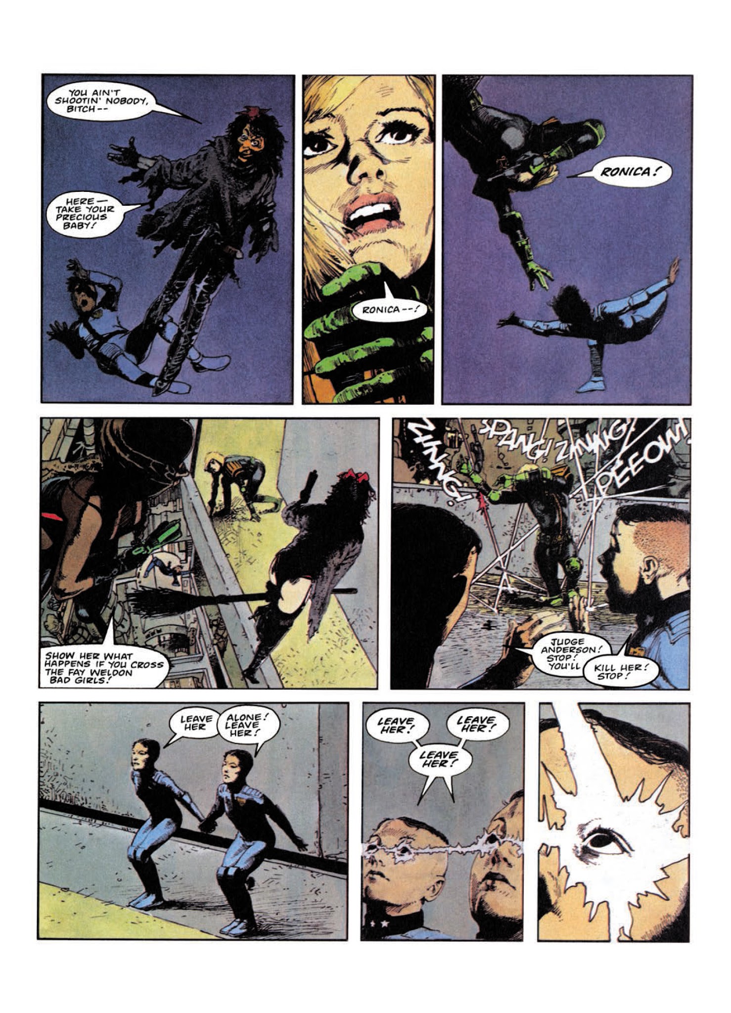 Read online Judge Anderson: The Psi Files comic -  Issue # TPB 2 - 91