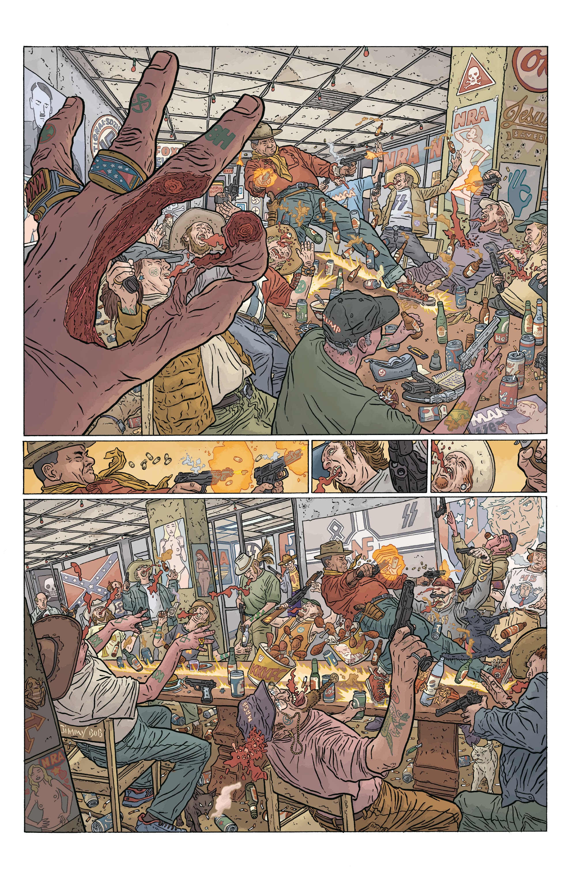 Read online Shaolin Cowboy: Cruel to Be Kin comic -  Issue #5 - 15