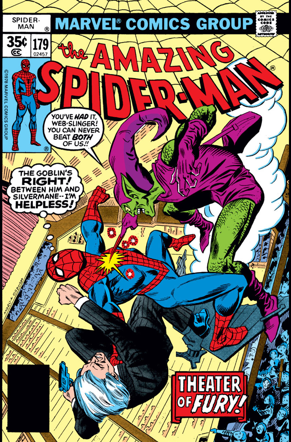 Read online The Amazing Spider-Man (1963) comic -  Issue #179 - 1