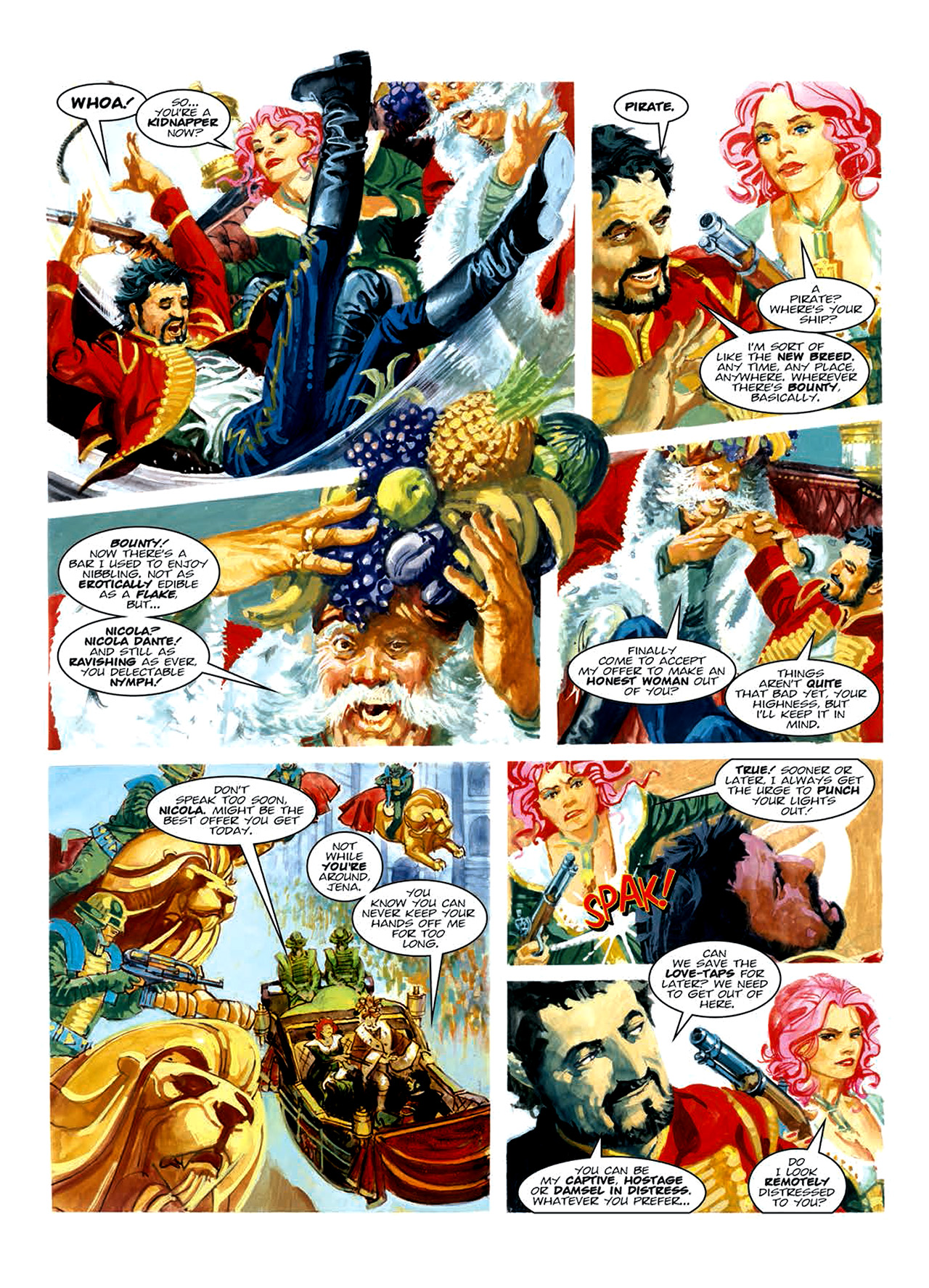 Read online Nikolai Dante comic -  Issue # TPB 7 - 10