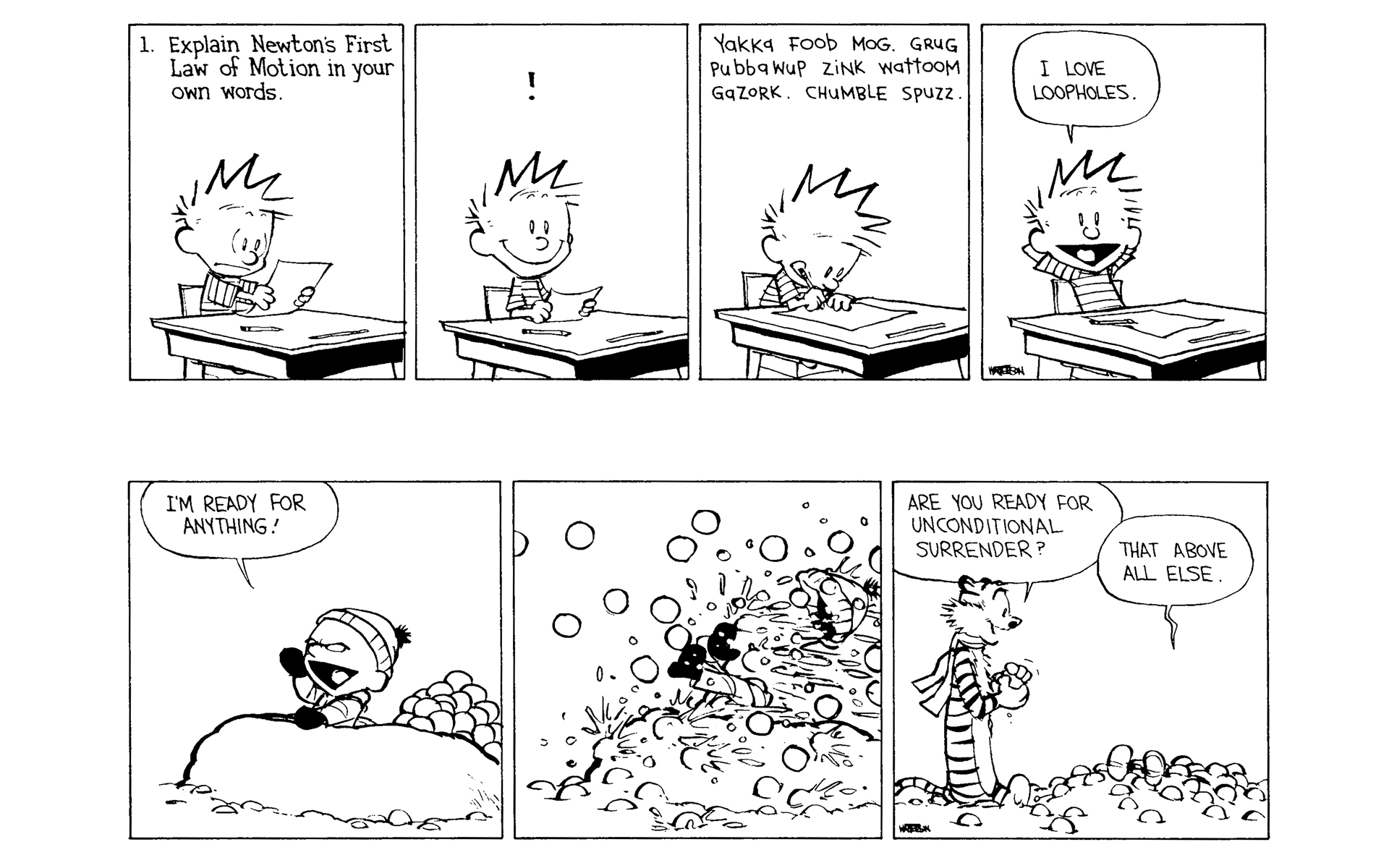 Read online Calvin and Hobbes comic -  Issue #10 - 131