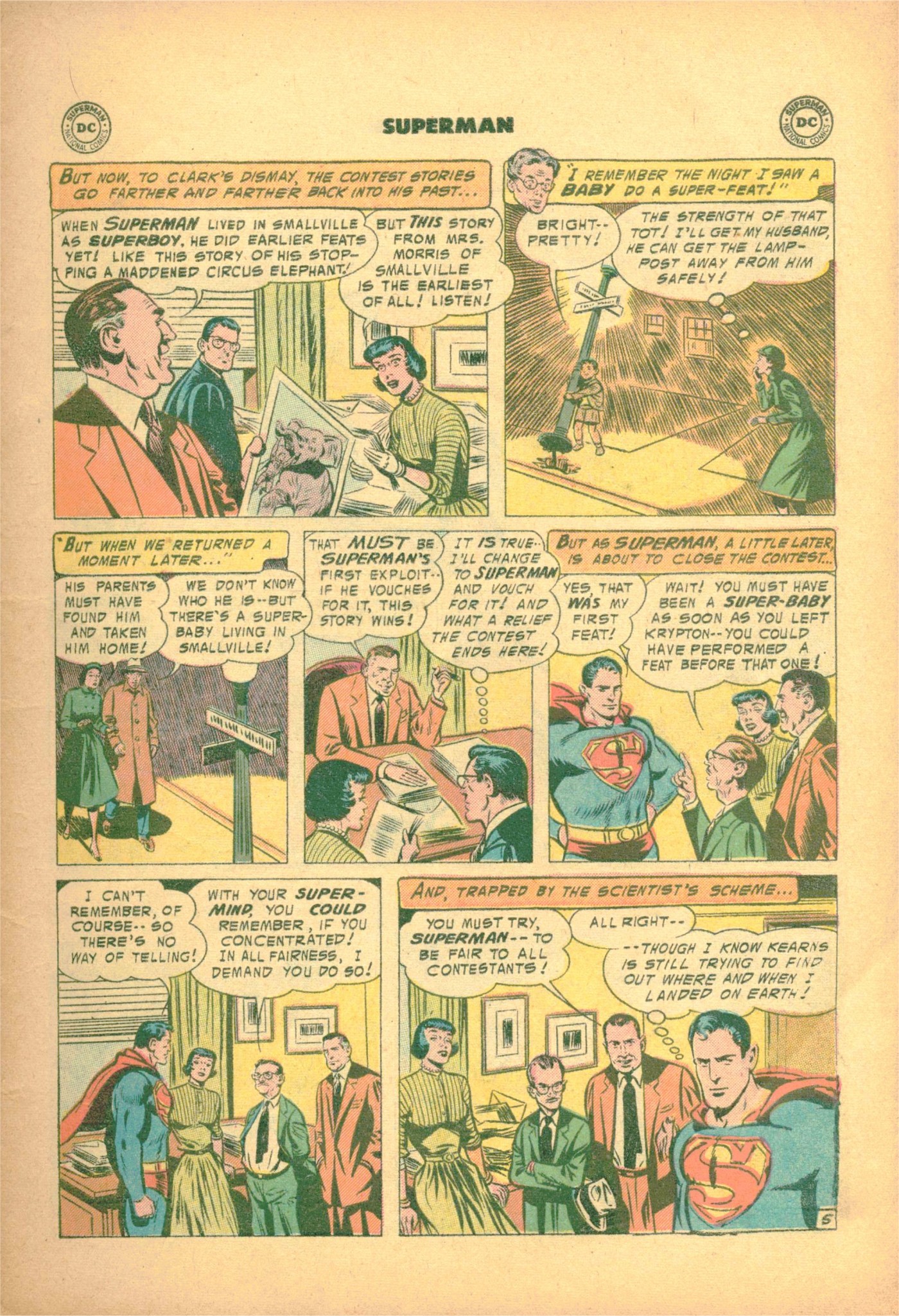 Read online Superman (1939) comic -  Issue #106 - 7